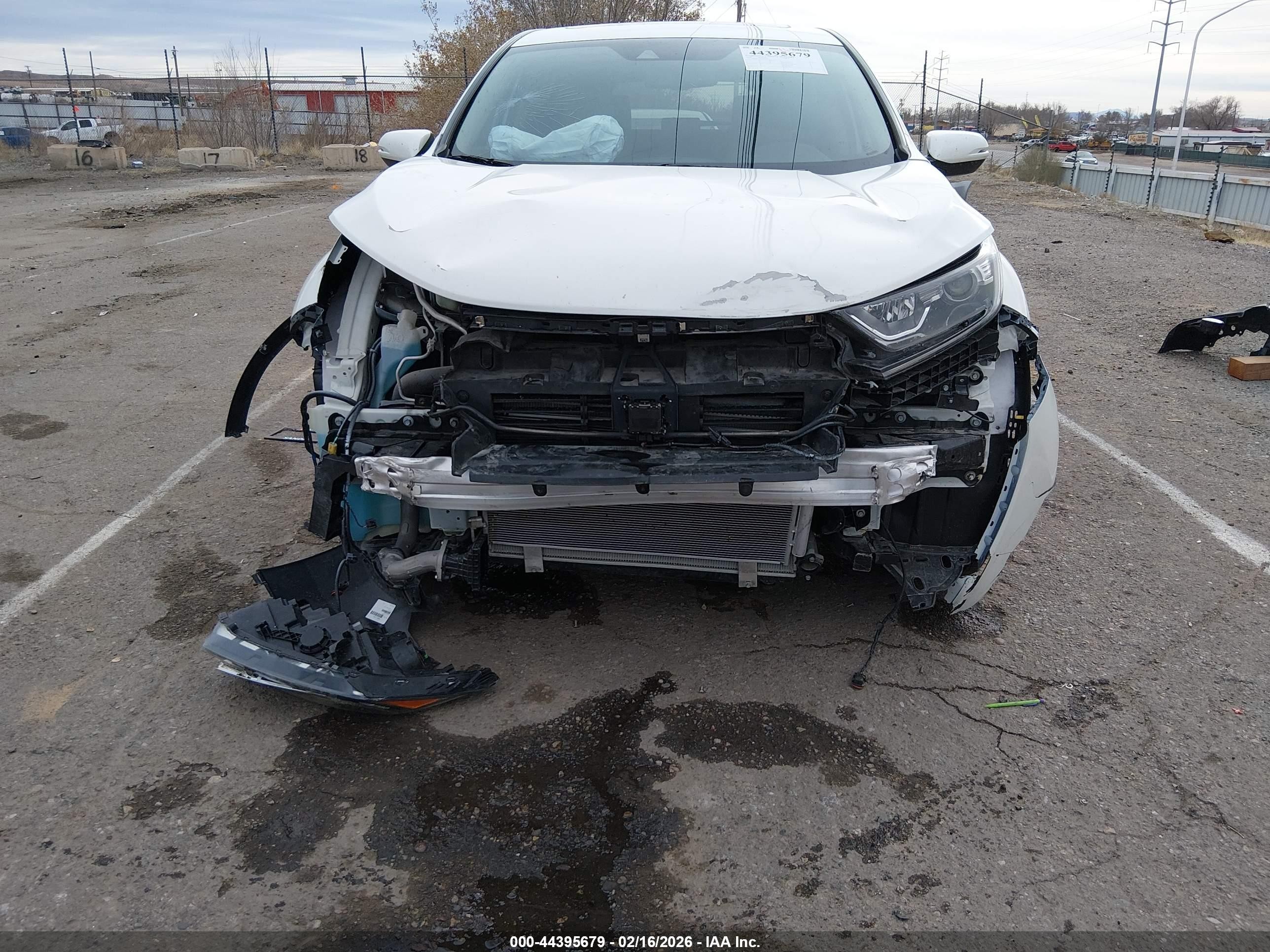 2018 Honda Cr-v Ex-l/ex-l Navi Белый vin: 2HKRW2H86JH682155