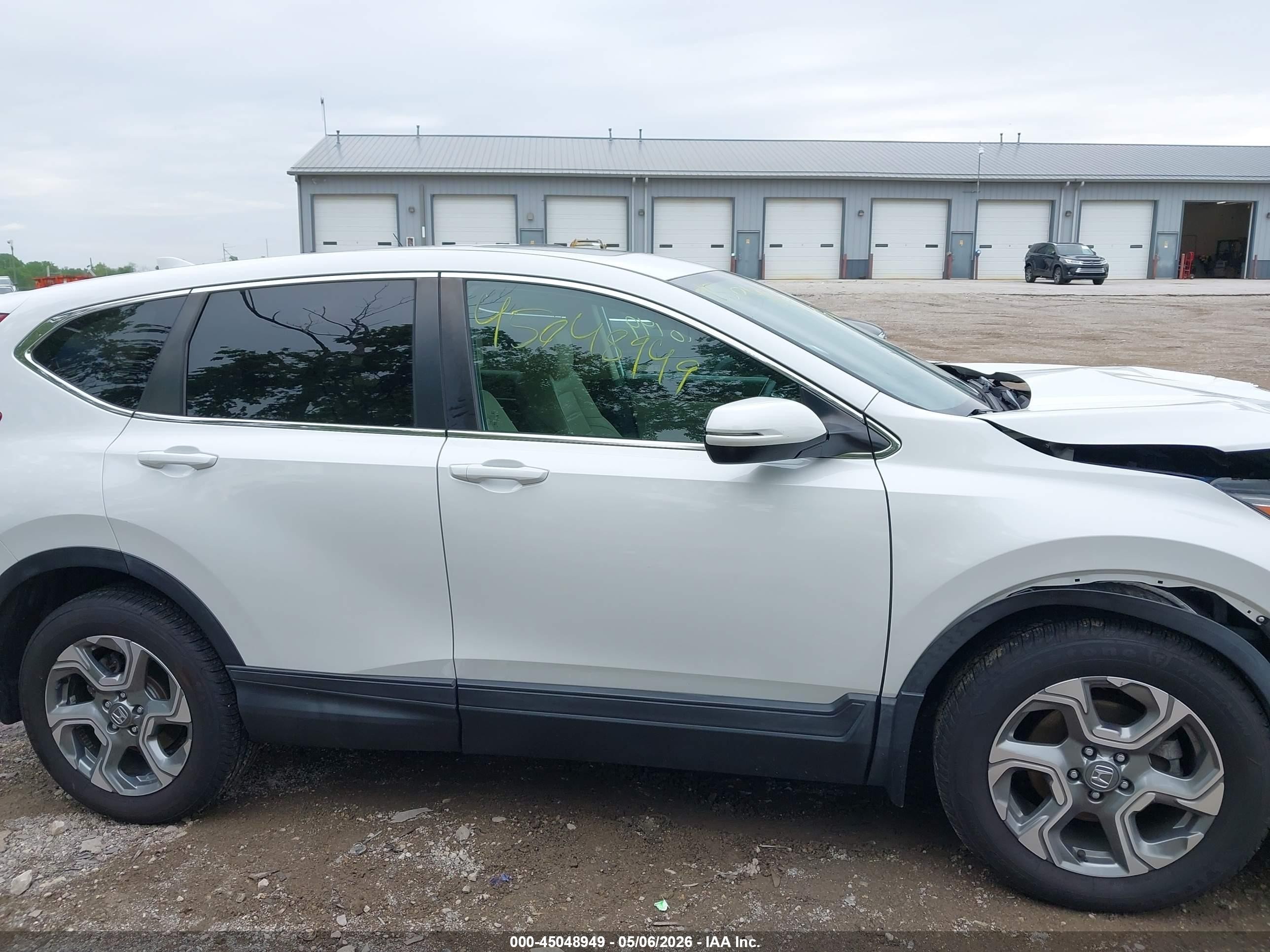2019 Honda Cr-v Ex-l Белый vin: 2HKRW2H86KH633782