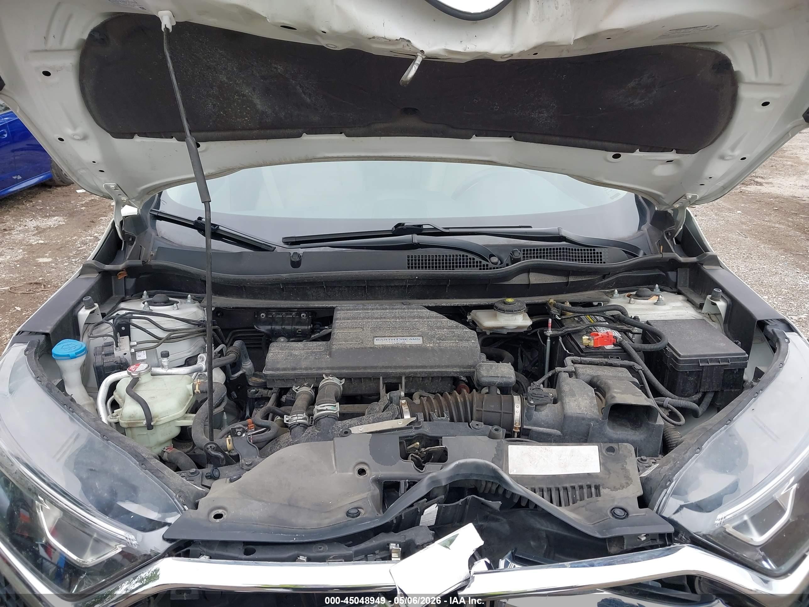 2019 Honda Cr-v Ex-l Белый vin: 2HKRW2H86KH633782