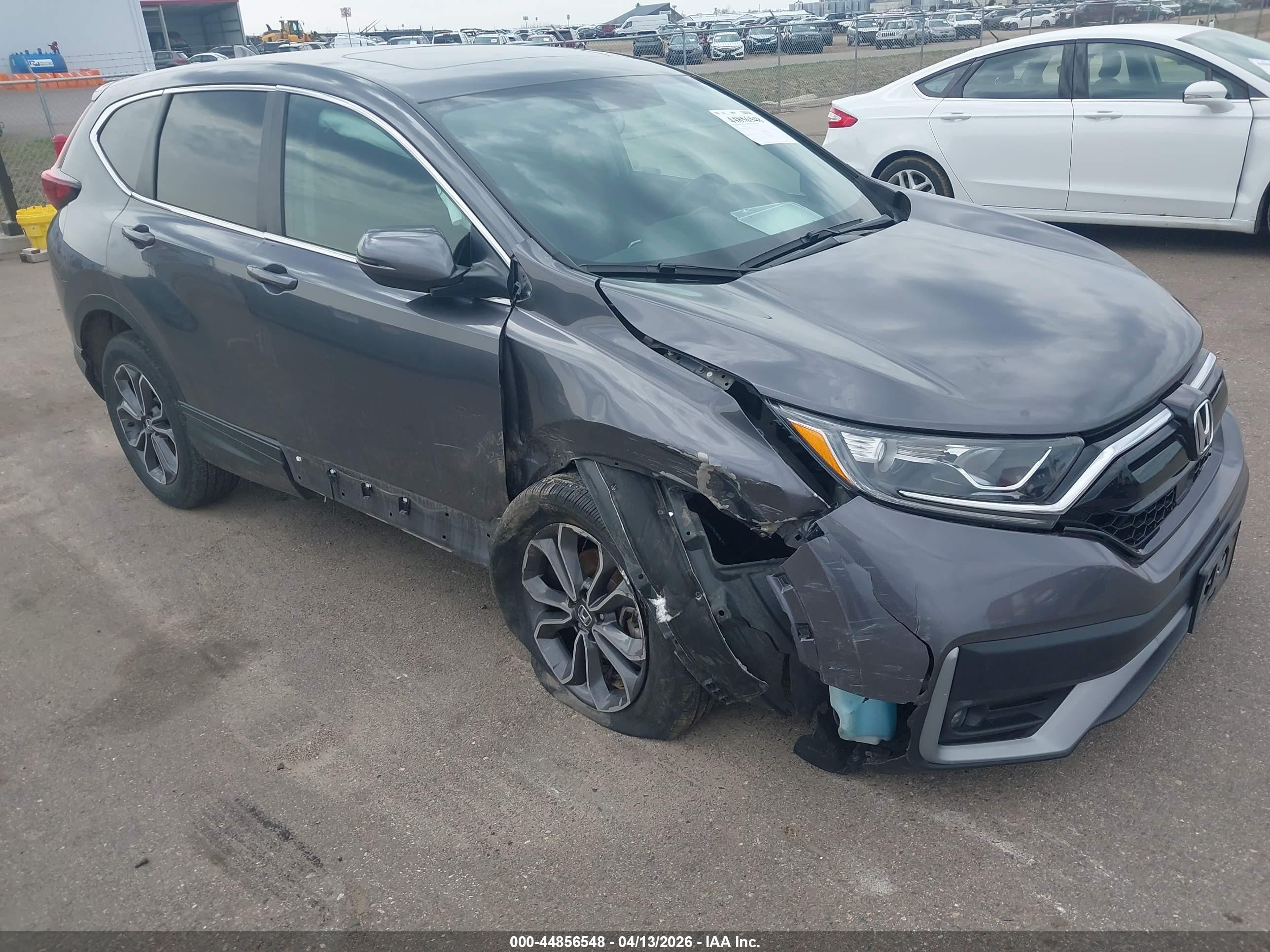 2020 Honda Cr-v Awd Ex-l Серый vin: 2HKRW2H86LH690565