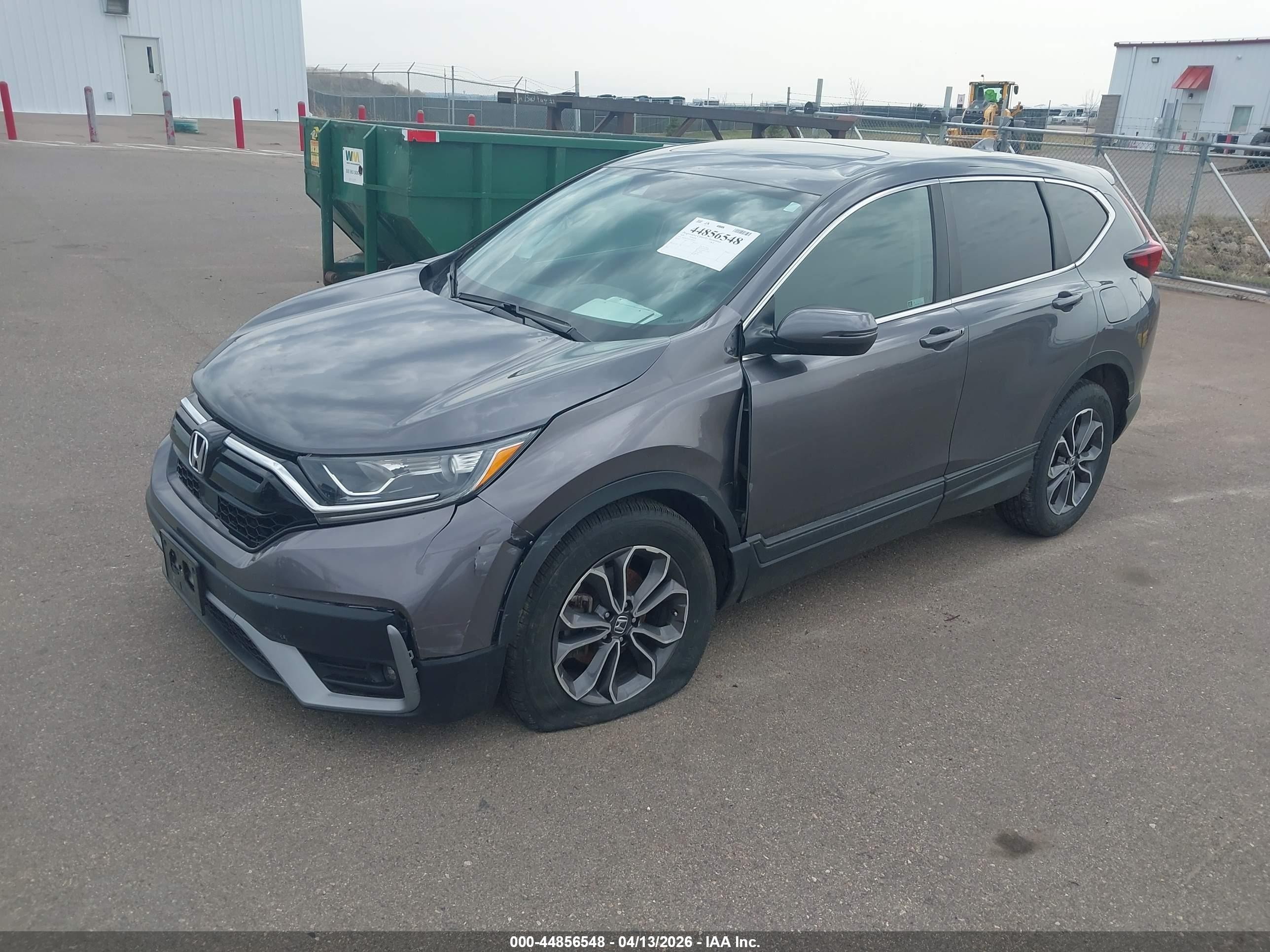 2020 Honda Cr-v Awd Ex-l Серый vin: 2HKRW2H86LH690565