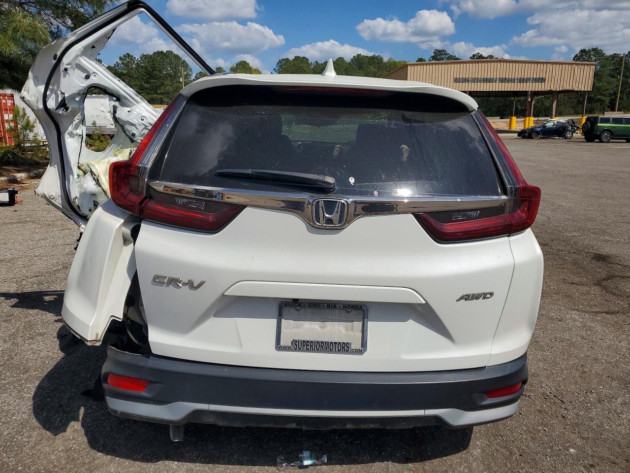 2021 Honda Cr-v Exl Белый vin: 2HKRW2H86MH670298
