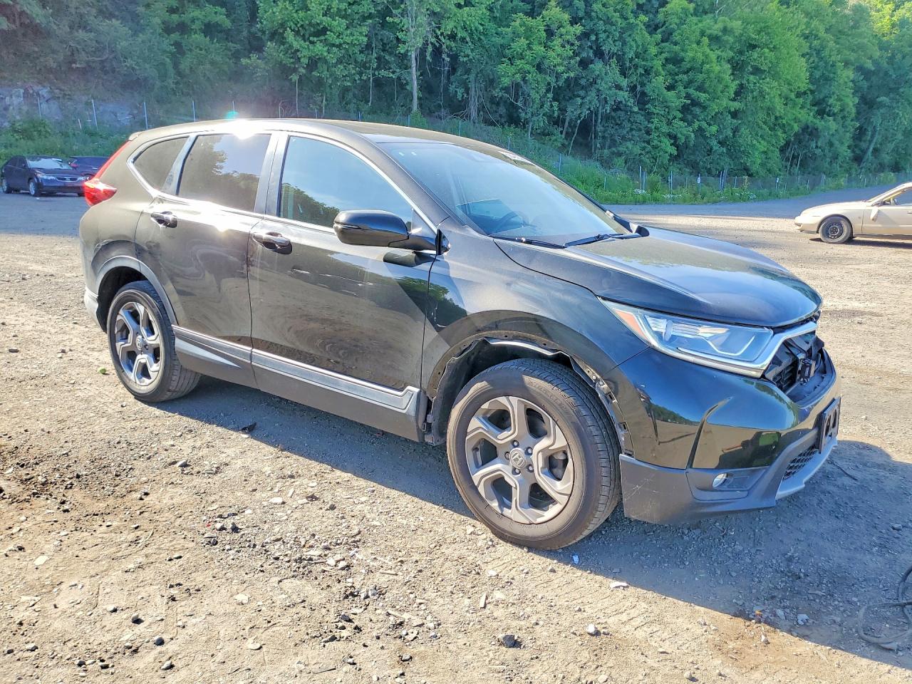 2019 Honda Cr-v Exl Черный vin: 2HKRW2H87KH649005