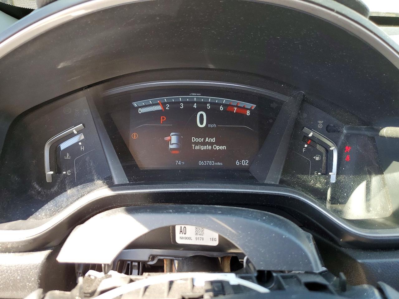 2020 Honda Cr-v Exl Серый vin: 2HKRW2H88LH685464