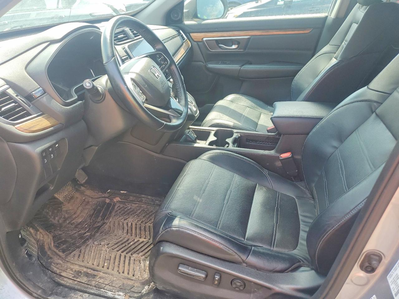 2017 Honda Cr-v Exl Silver vin: 2HKRW2H89HH124441