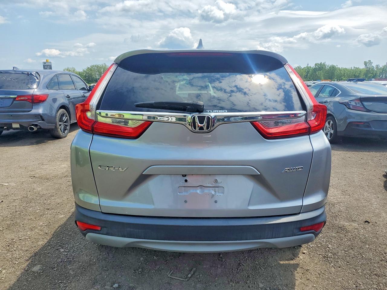 2017 Honda Cr-v Exl Silver vin: 2HKRW2H89HH124441