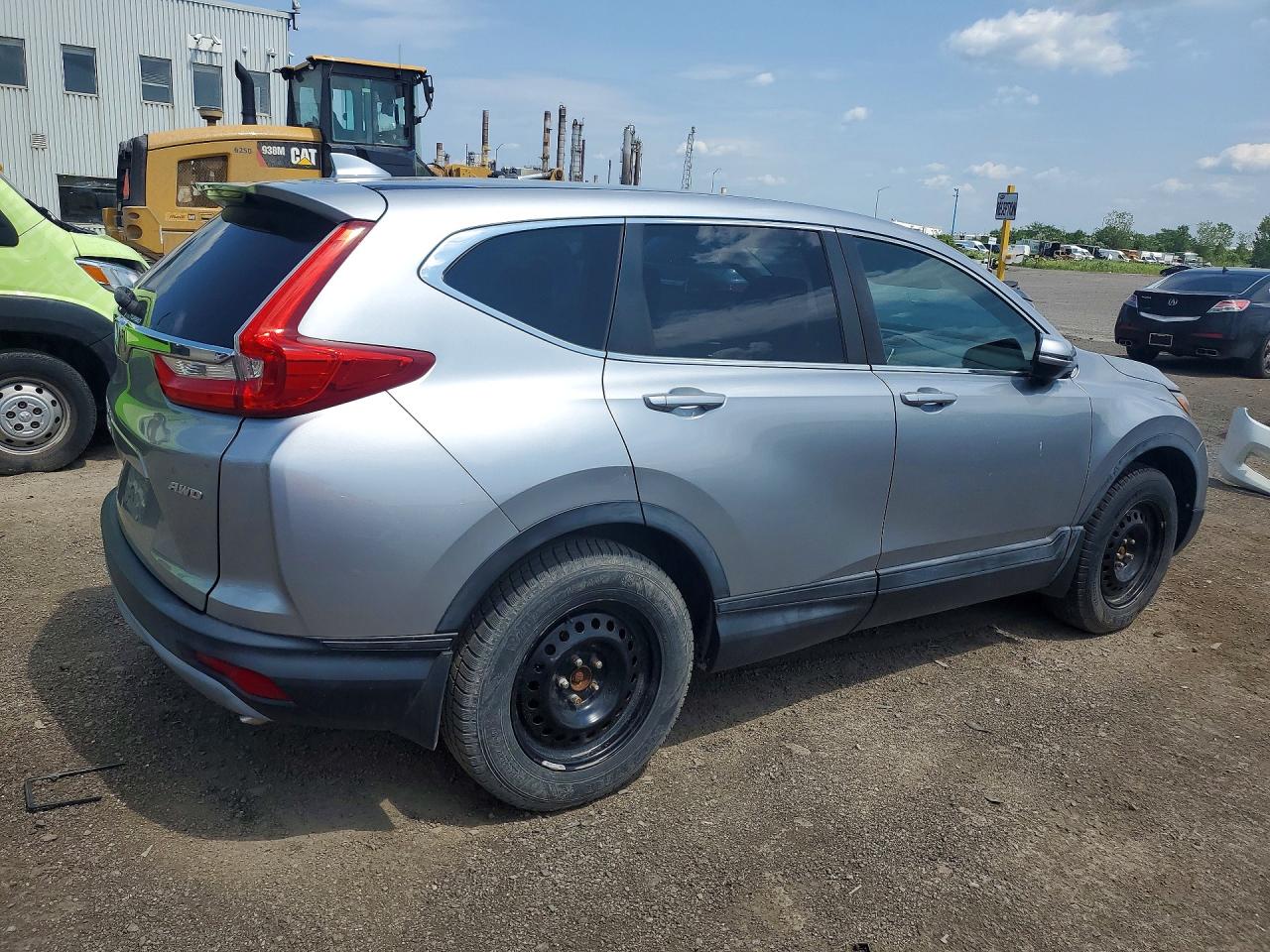 2017 Honda Cr-v Exl Silver vin: 2HKRW2H89HH124441