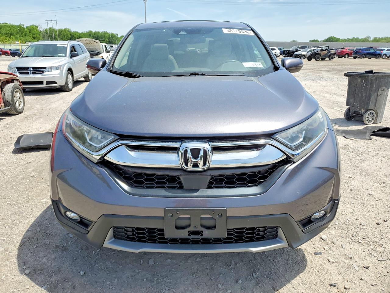 2019 Honda Cr-v Exl Серый vin: 2HKRW2H89KH621612