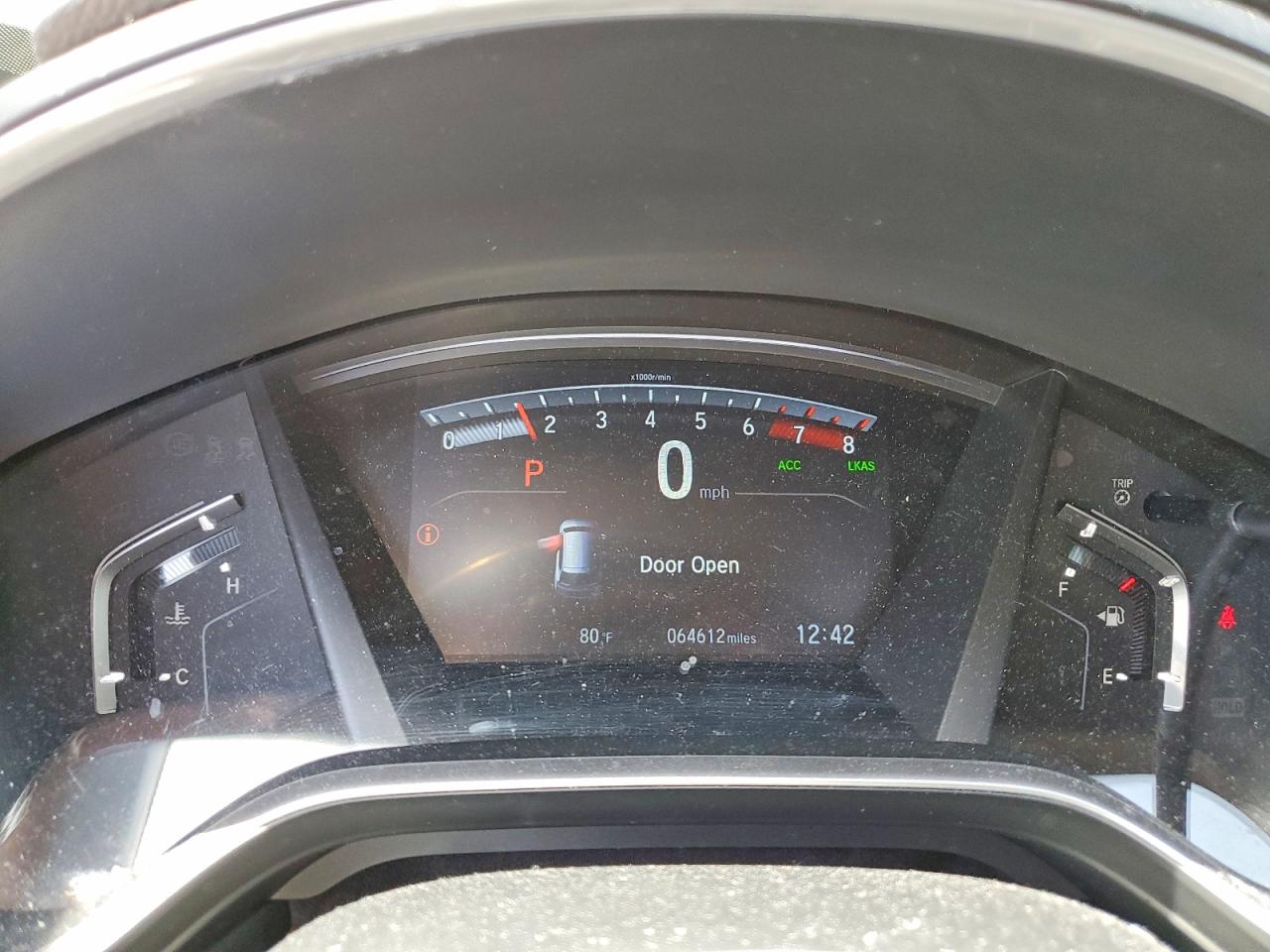 2019 Honda Cr-v Exl Серый vin: 2HKRW2H89KH621612