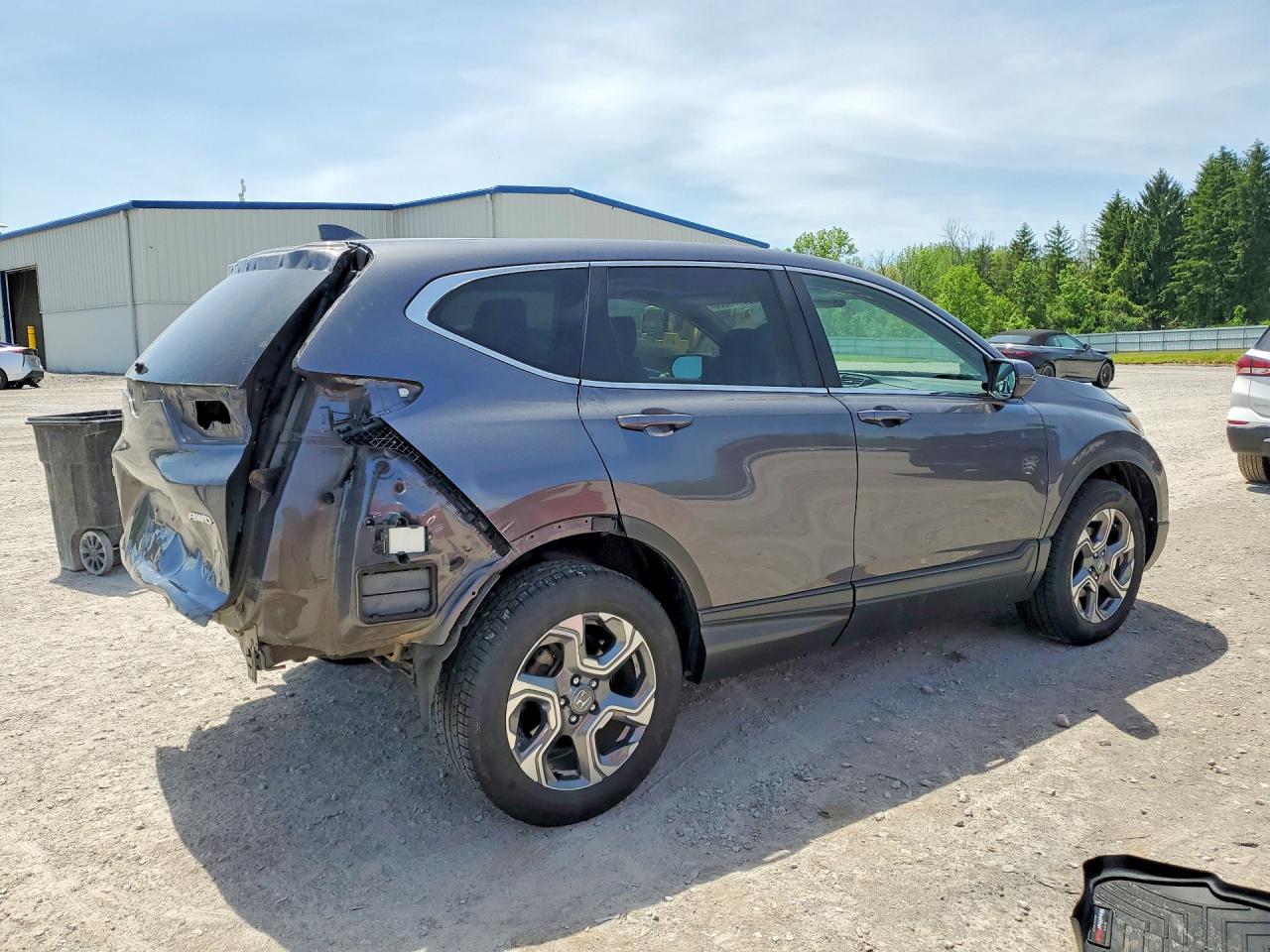 2019 Honda Cr-v Exl Серый vin: 2HKRW2H89KH621612
