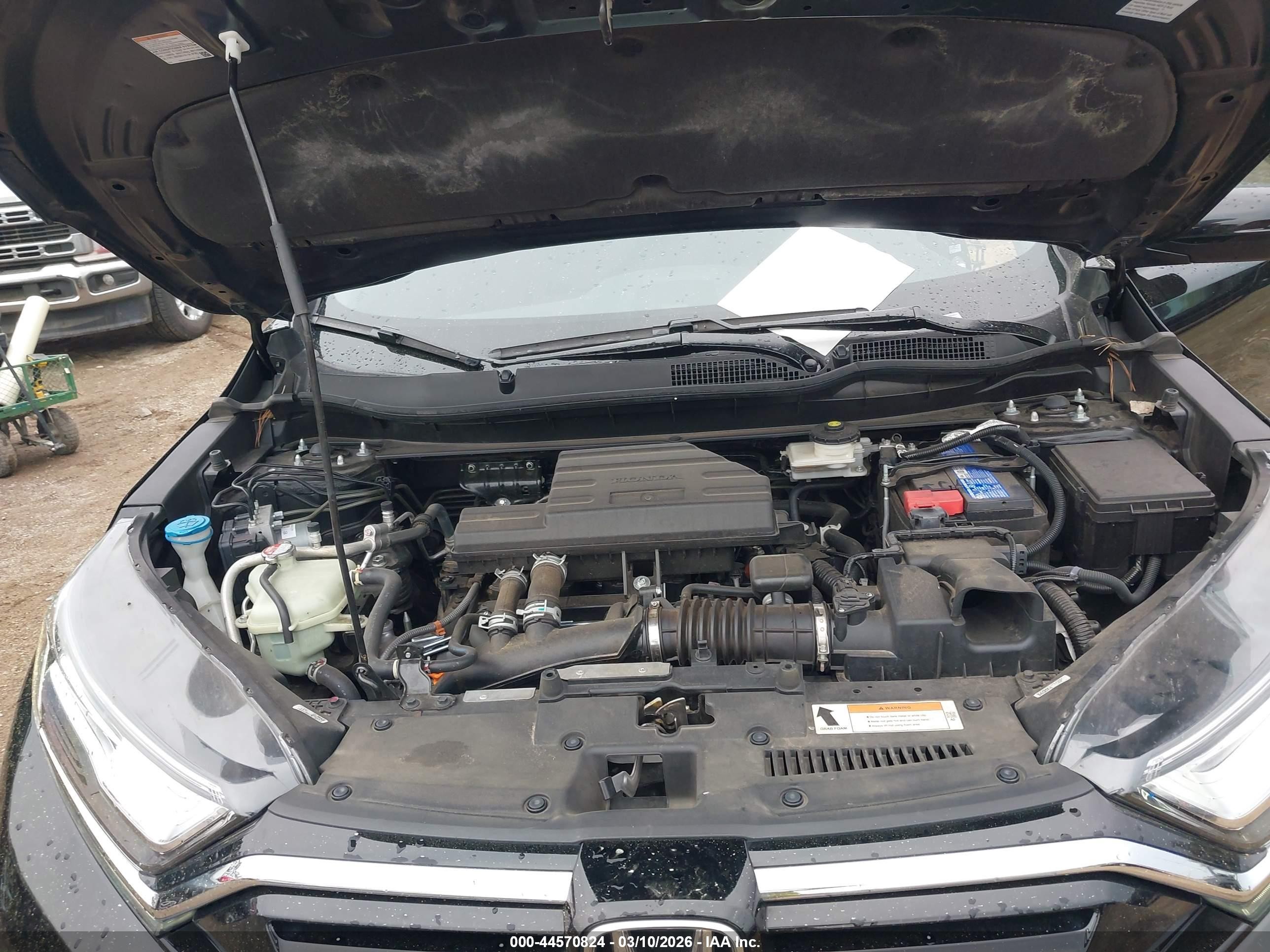 2022 Honda Cr-v Awd Touring Черный vin: 2HKRW2H92NH645991