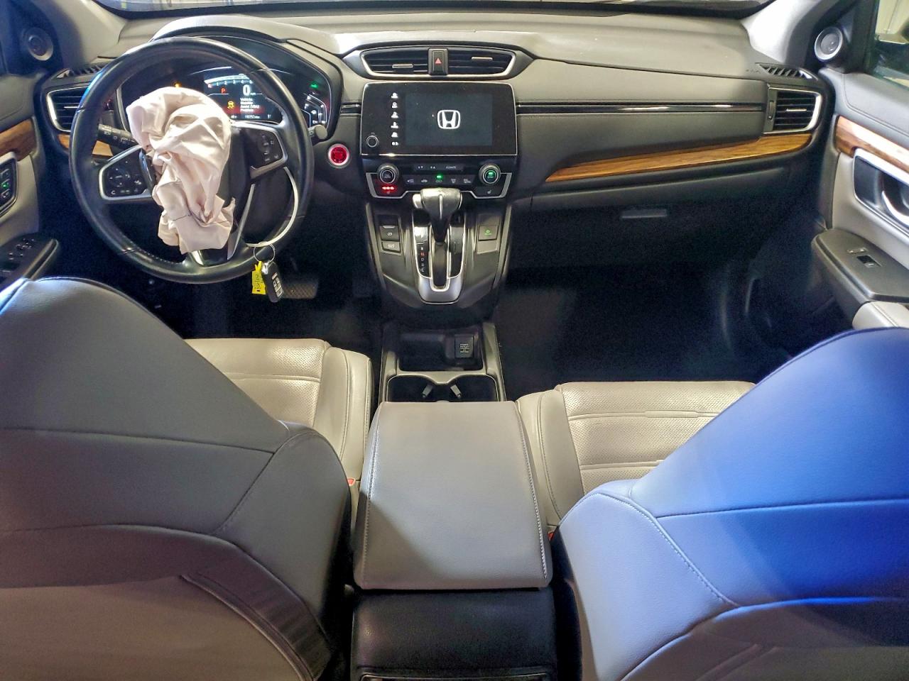 2017 Honda Cr-v Touring Gray vin: 2HKRW2H94HH681590