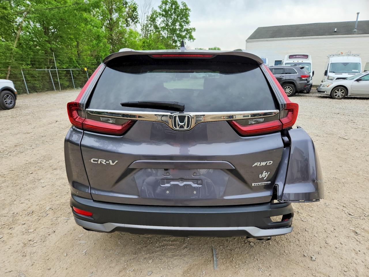 2020 Honda Cr-v Touring Gray vin: 2HKRW2H95LH603490
