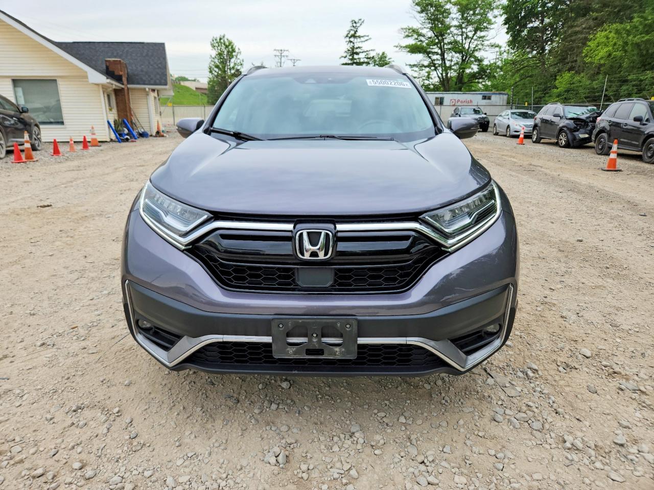 2020 Honda Cr-v Touring Gray vin: 2HKRW2H95LH603490