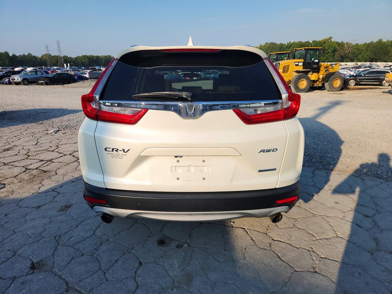 2017 Honda Cr-v Touring Белый vin: 2HKRW2H98HH683780