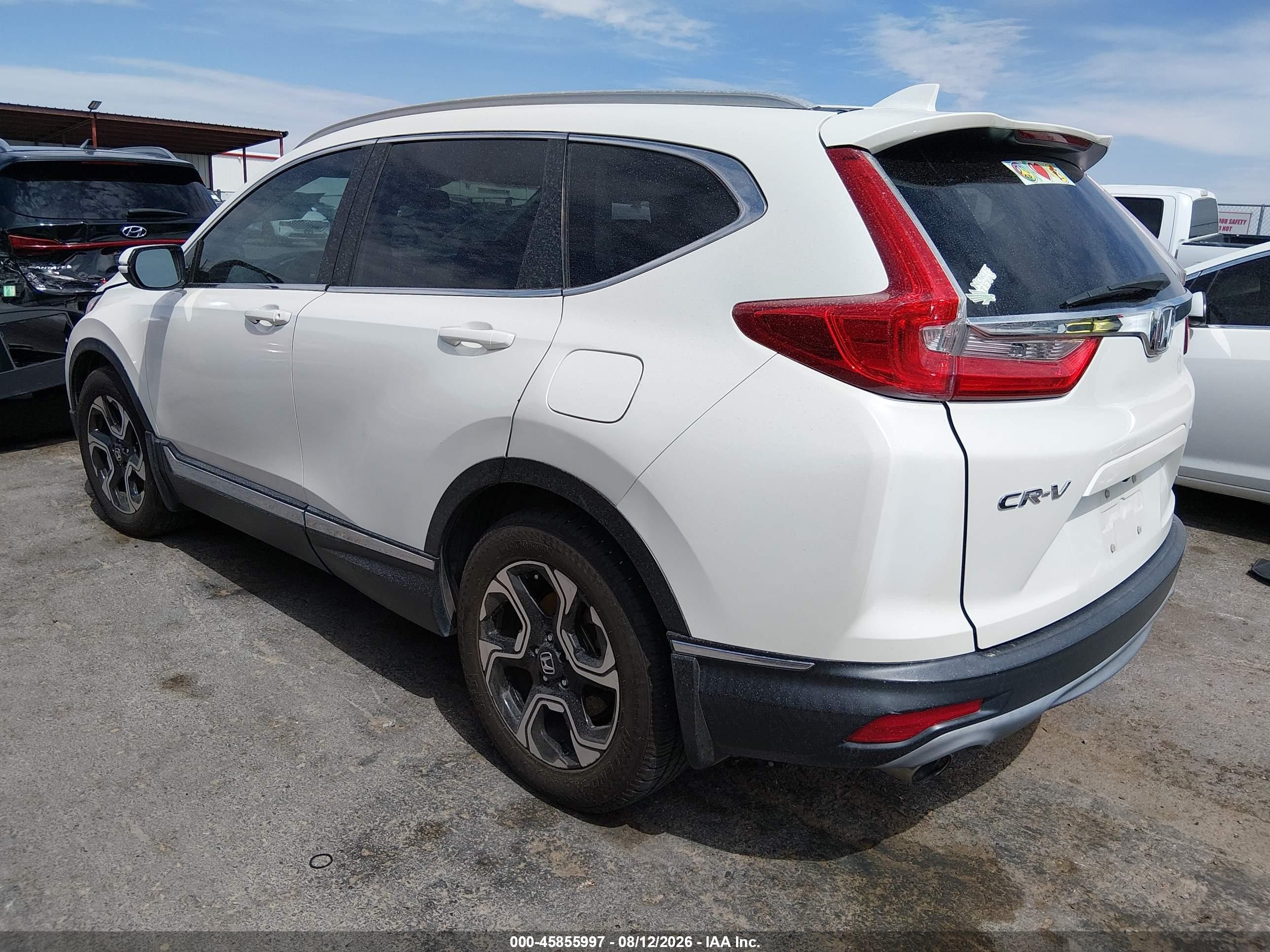 2018 Honda Cr-v Touring Белый vin: 2HKRW2H99JH648994