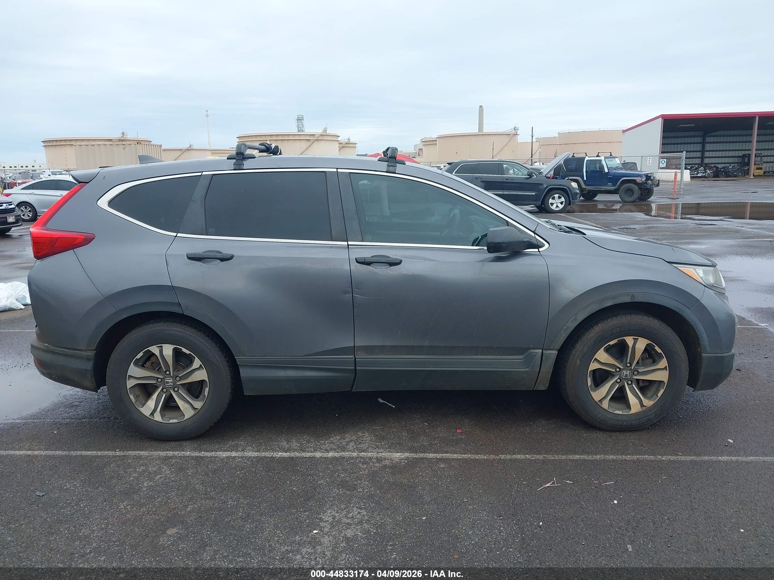 2018 Honda Cr-v Lx Серый vin: 2HKRW5H34JH409933