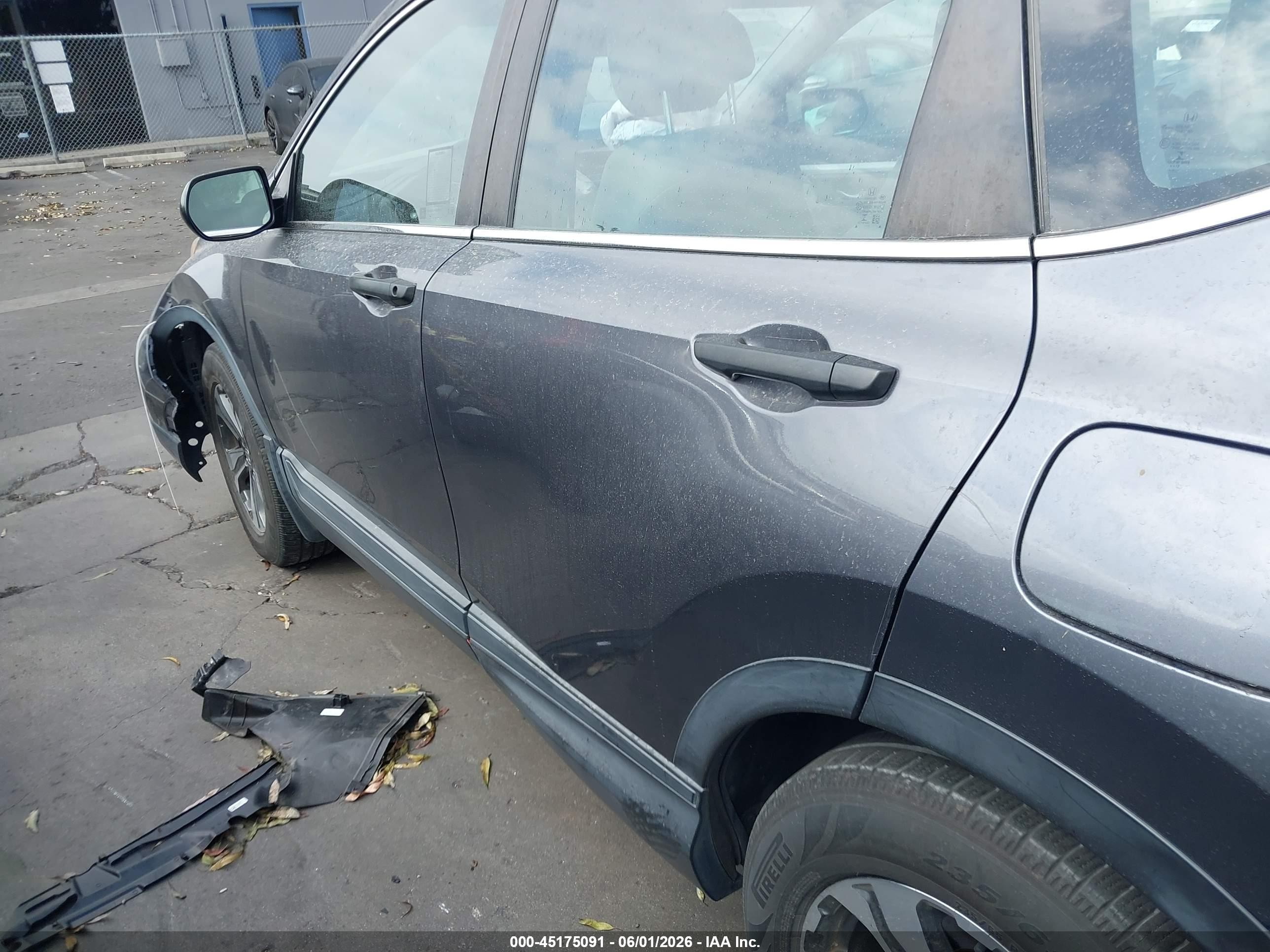 2017 Honda Cr-v Lx Серый vin: 2HKRW5H38HH403191
