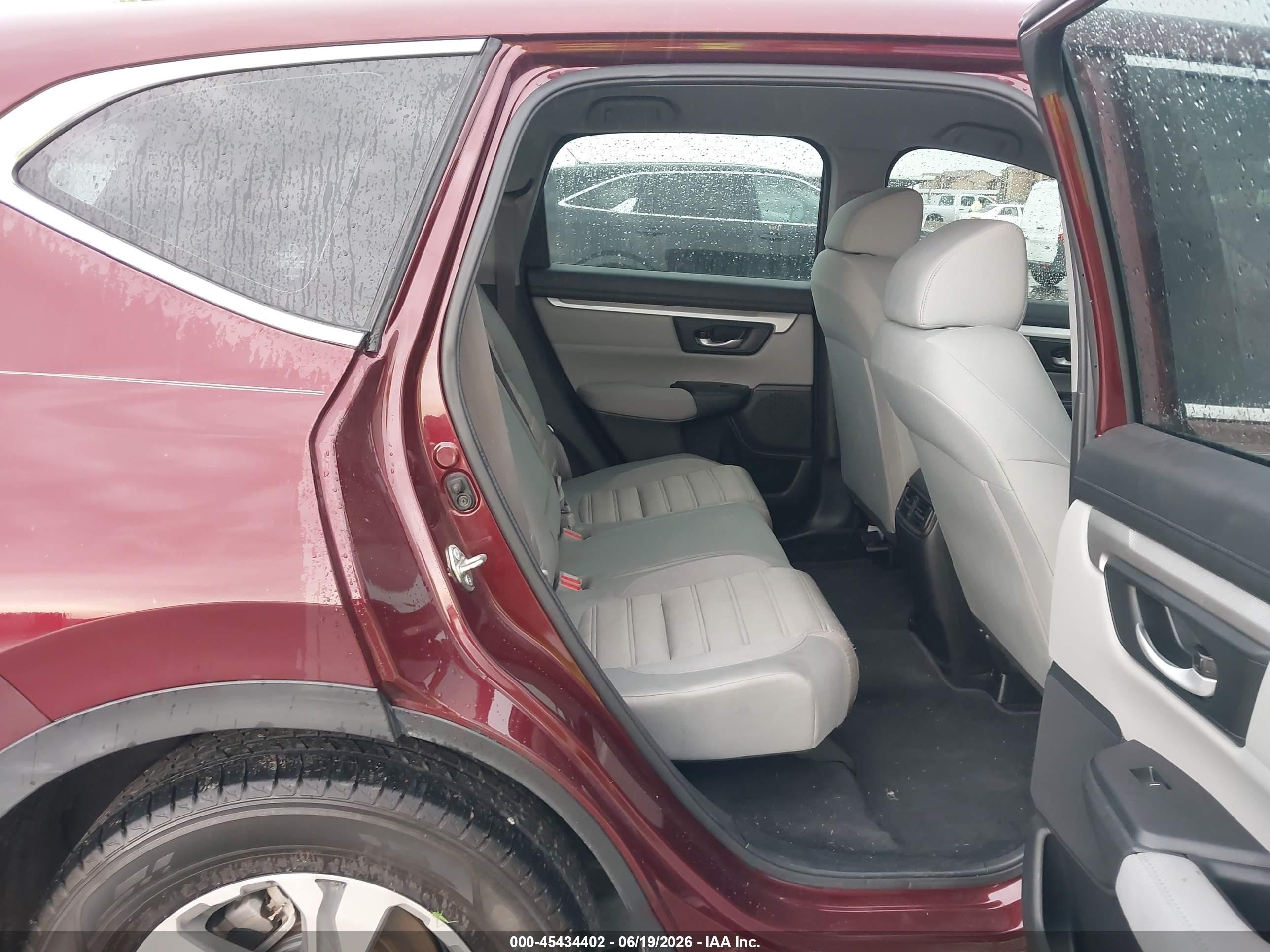 2018 Honda Cr-v Lx Бордовый vin: 2HKRW5H39JH415582