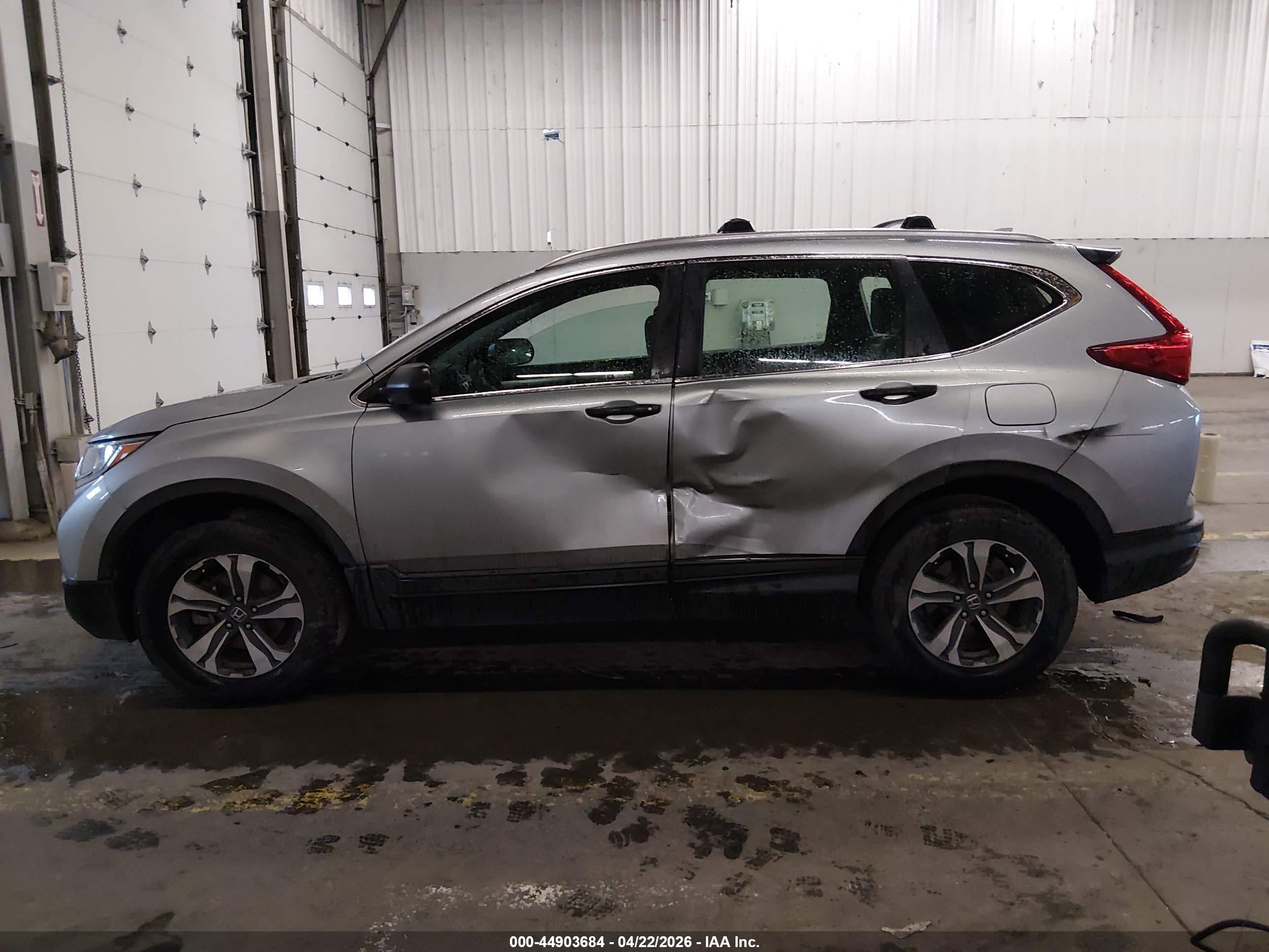 2018 Honda Cr-v Lx Серебряный vin: 2HKRW6H30JH201814
