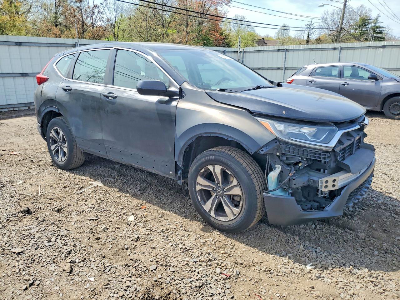 2019 Honda Cr-v Lx Black vin: 2HKRW6H33KH213540