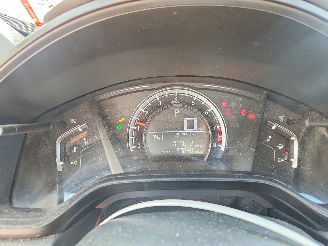 2019 Honda Cr-v Lx Gray vin: 2HKRW6H35KH200112