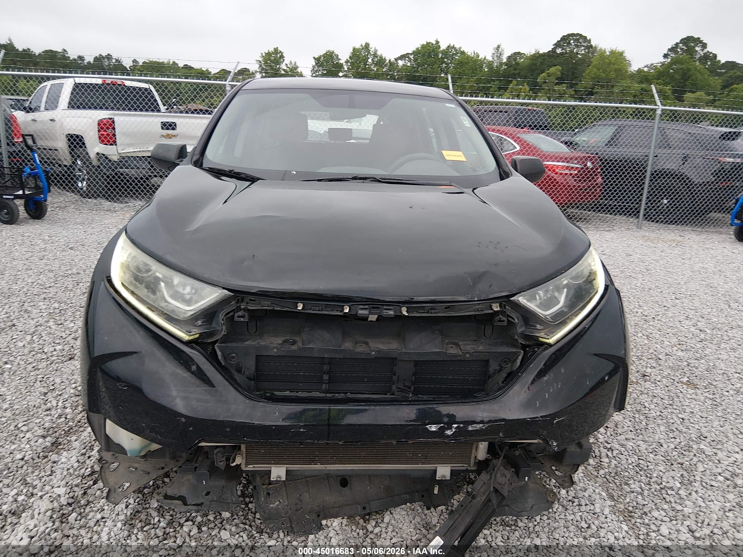 2019 Honda Cr-v Lx Черный vin: 2HKRW6H35KH212633