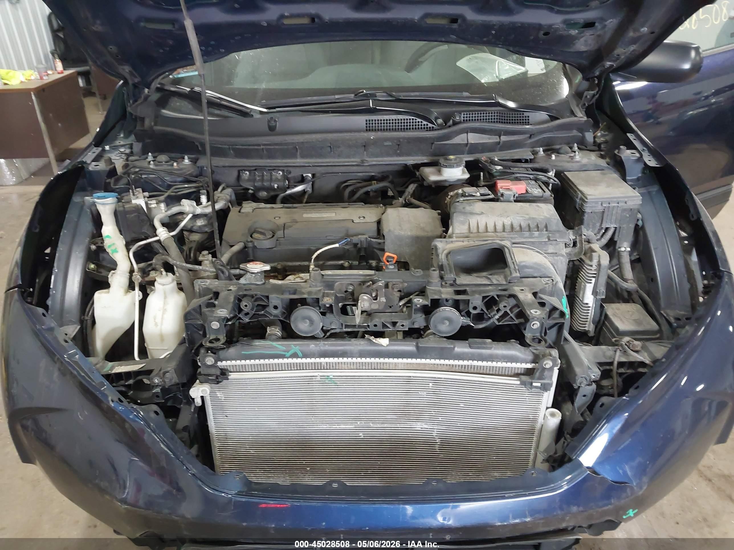 2018 Honda Cr-v Lx Синий vin: 2HKRW6H39JH200077