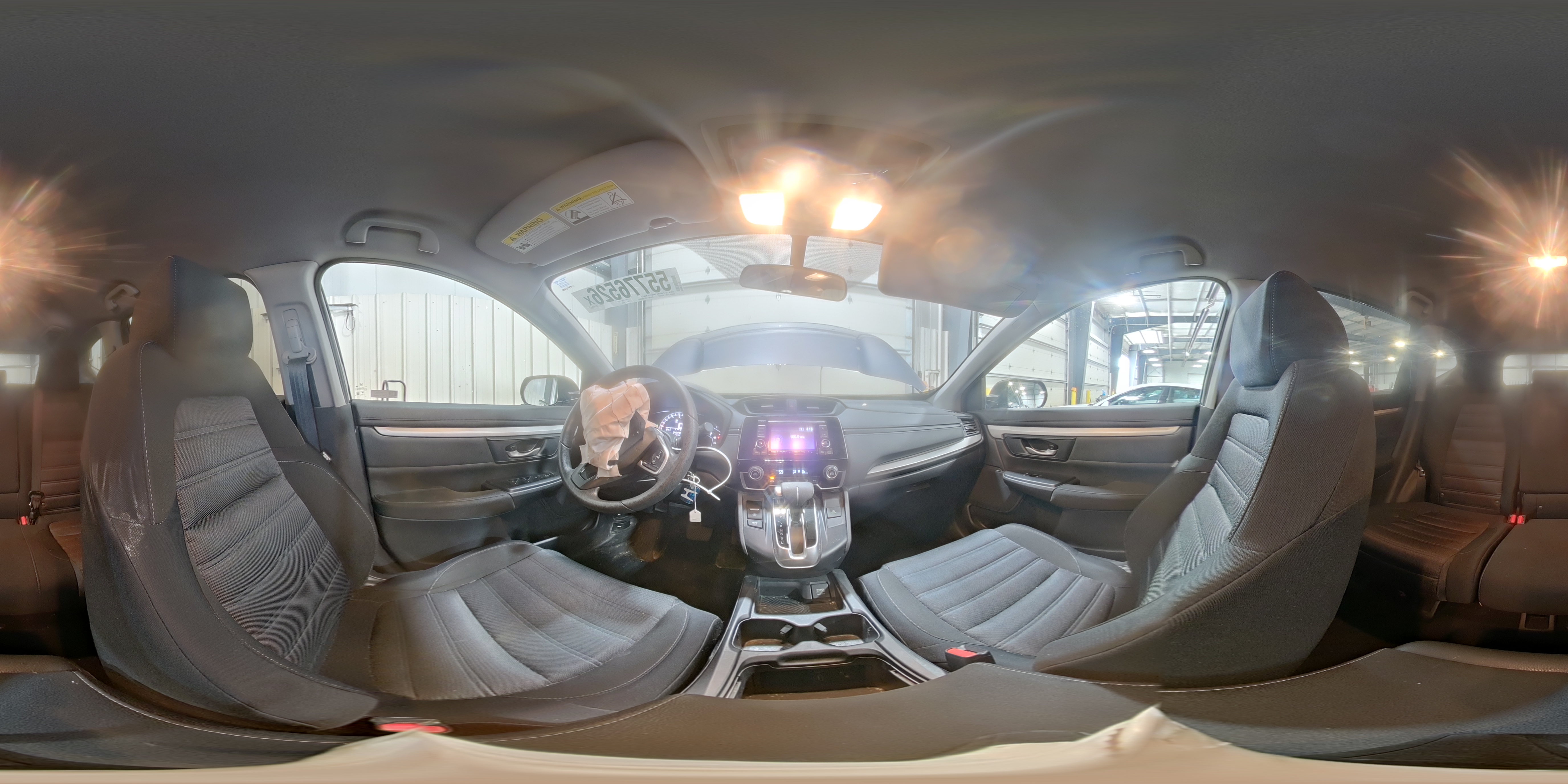2019 Honda Cr-v Lx Gray vin: 2HKRW6H39KH218743