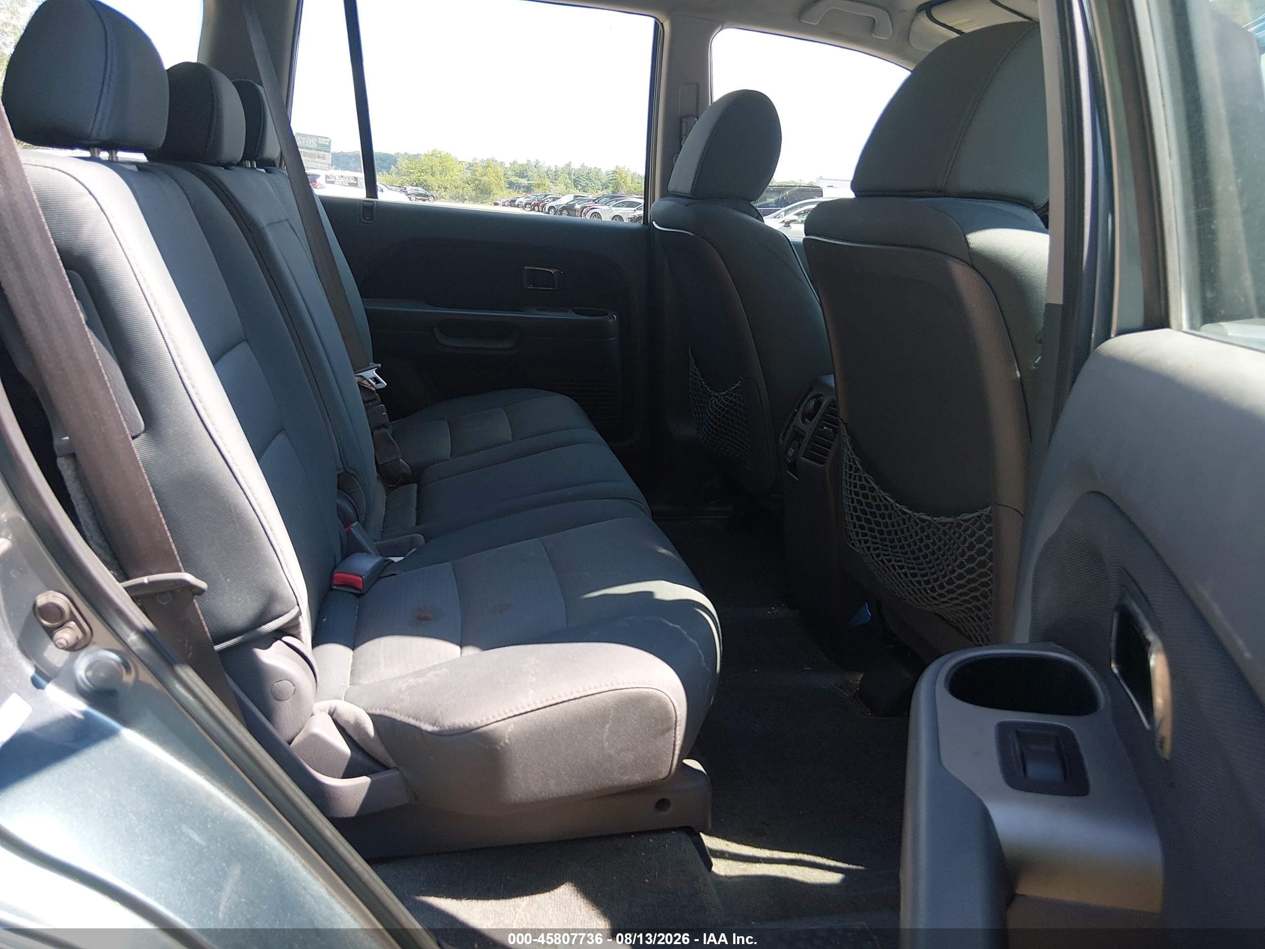 2007 Honda Pilot Lx Light Blue vin: 2HKYF18107H528039