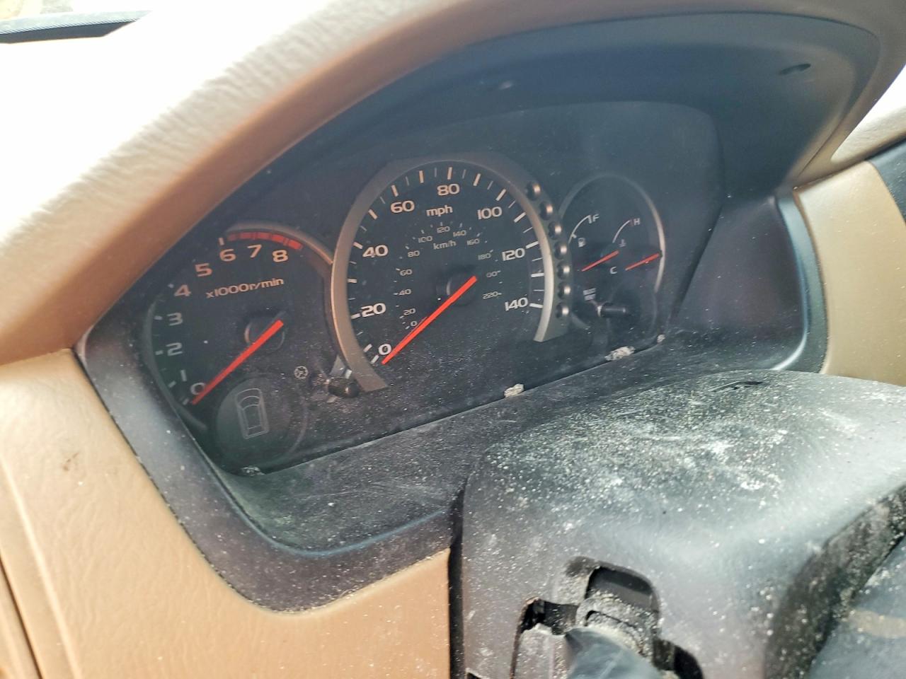 2003 Honda Pilot Lx Beige vin: 2HKYF18123H562901
