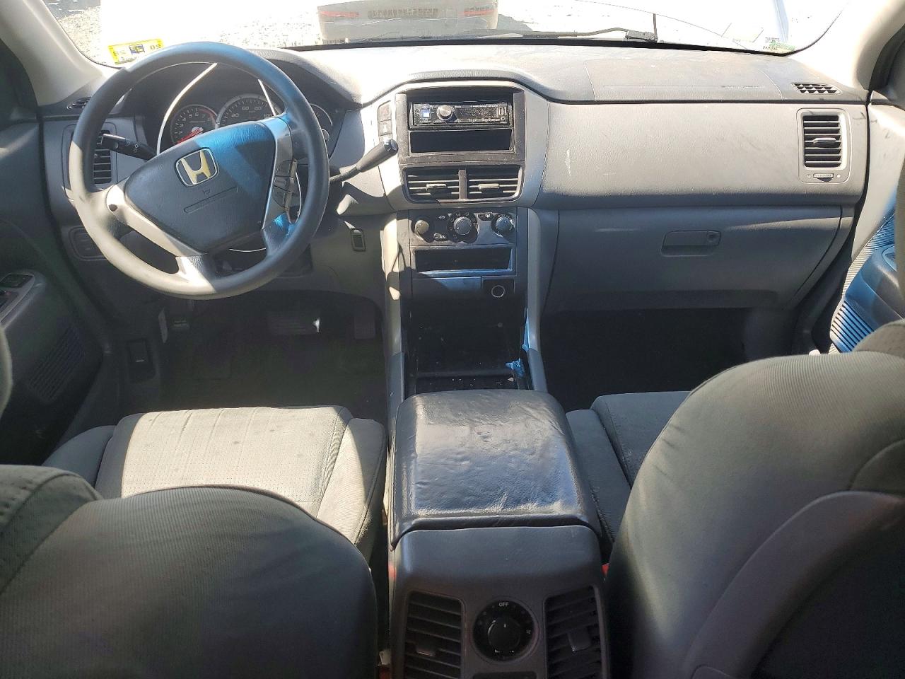 2006 Honda Pilot Lx Silver vin: 2HKYF18126H501245