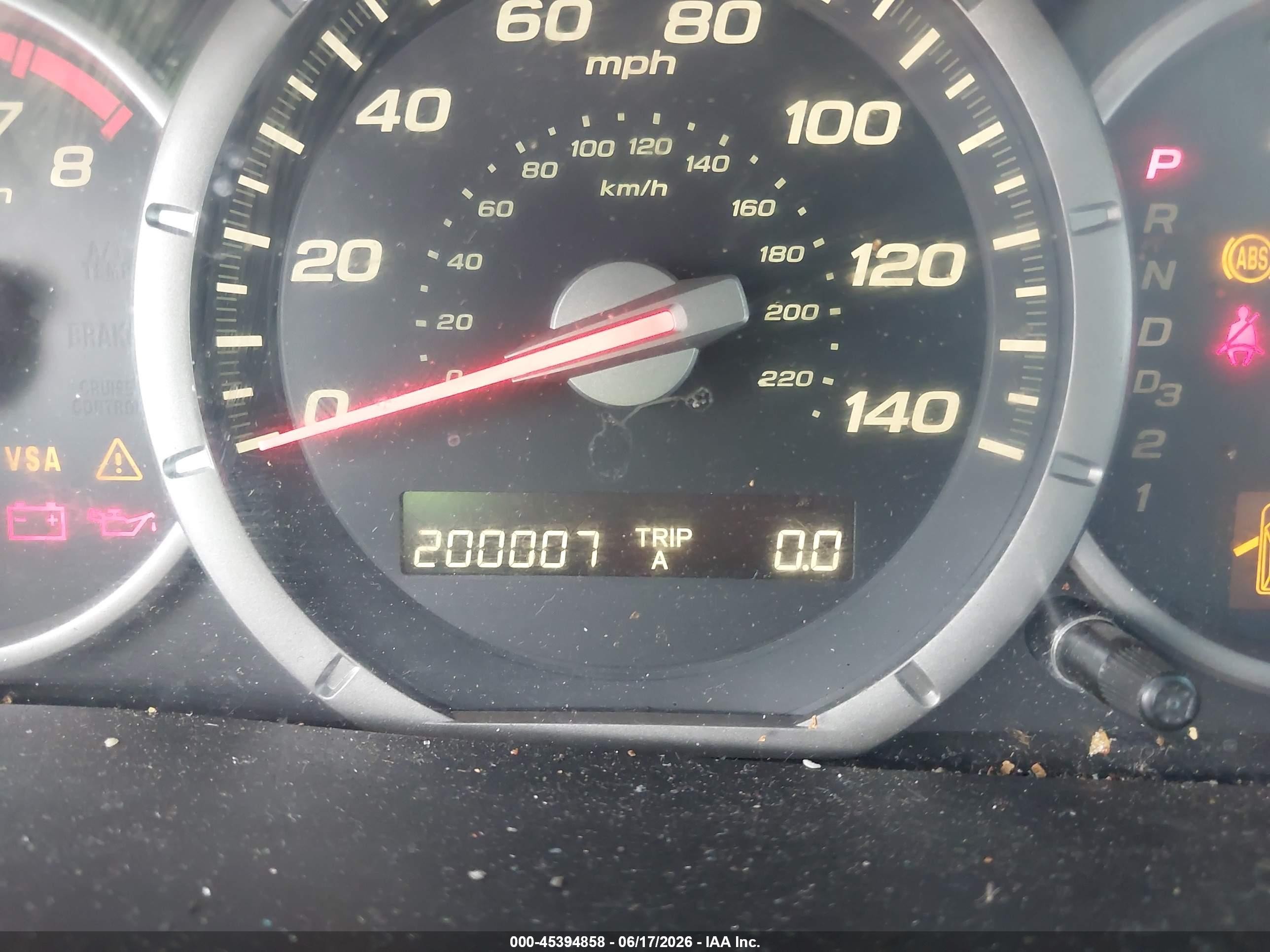2006 Honda Pilot Lx Gray vin: 2HKYF18126H520894
