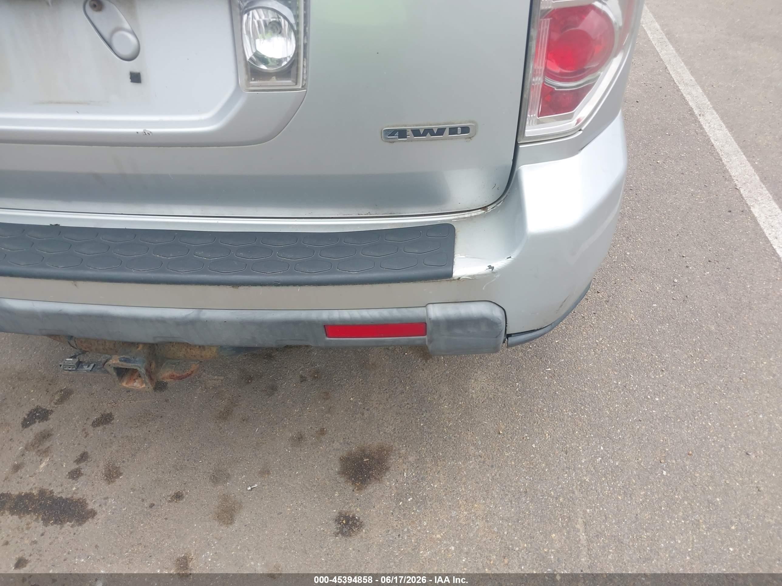 2006 Honda Pilot Lx Gray vin: 2HKYF18126H520894