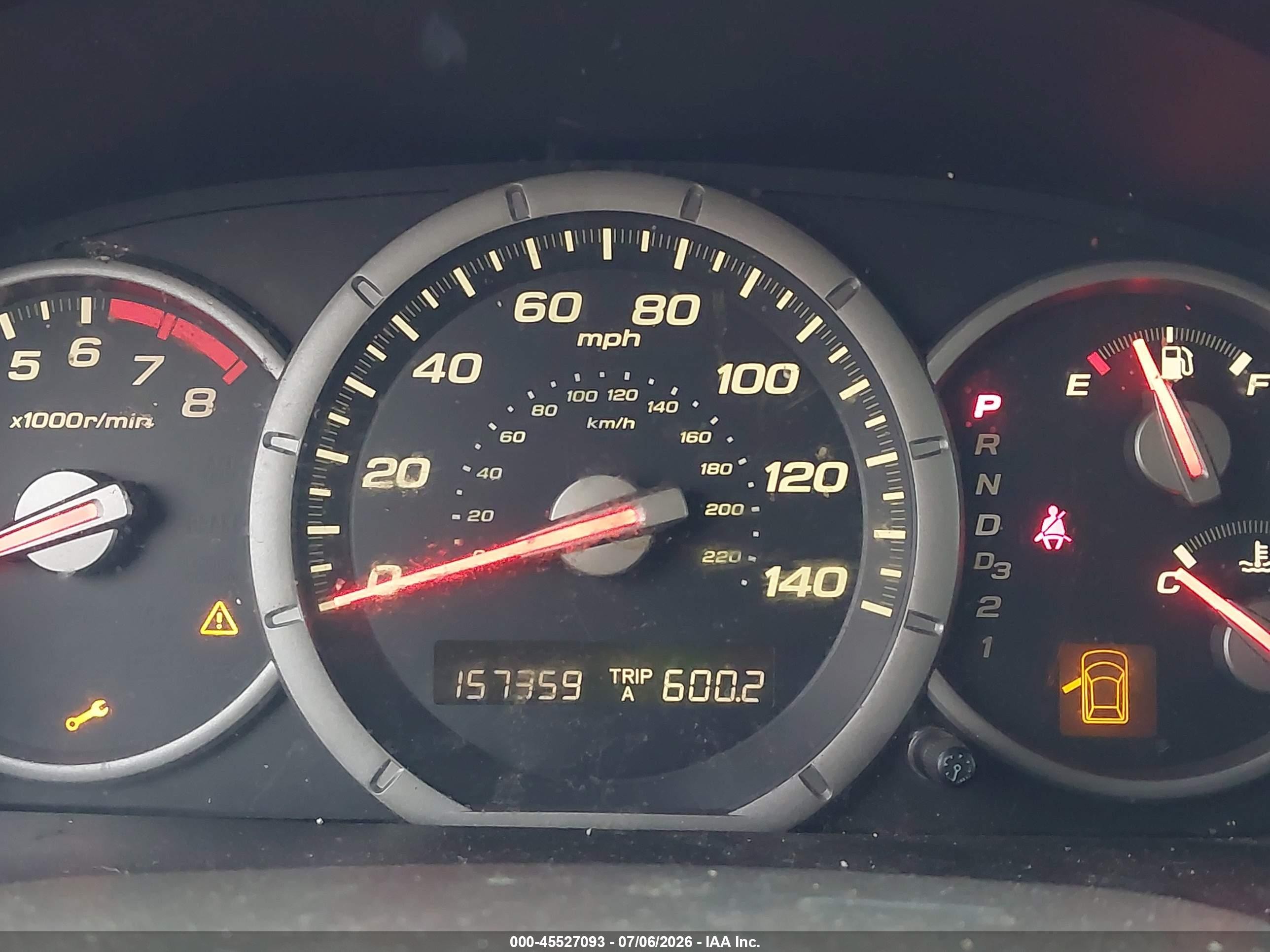 2006 Honda Pilot Lx White vin: 2HKYF18126H551451