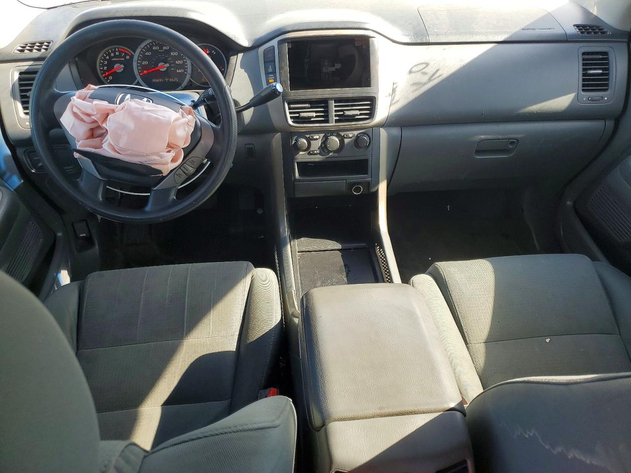 2007 Honda Pilot Lx Silver vin: 2HKYF18137H518864