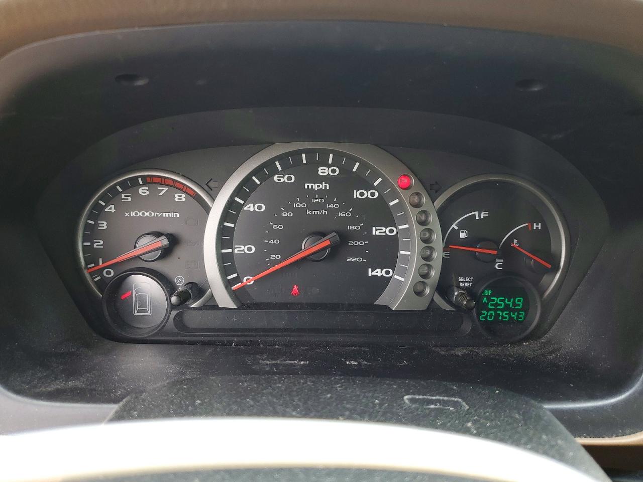 2005 Honda Pilot Lx Red vin: 2HKYF18145H551546