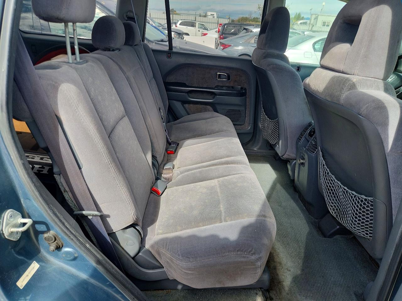 2005 Honda Pilot Lx Blue vin: 2HKYF18145H557606