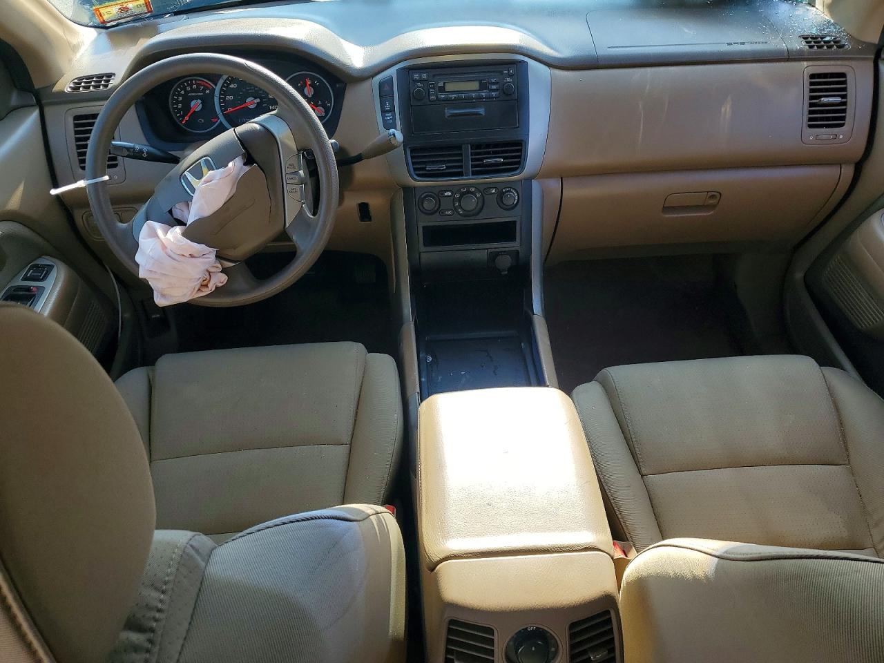2007 Honda Pilot Lx Черный vin: 2HKYF18177H520553