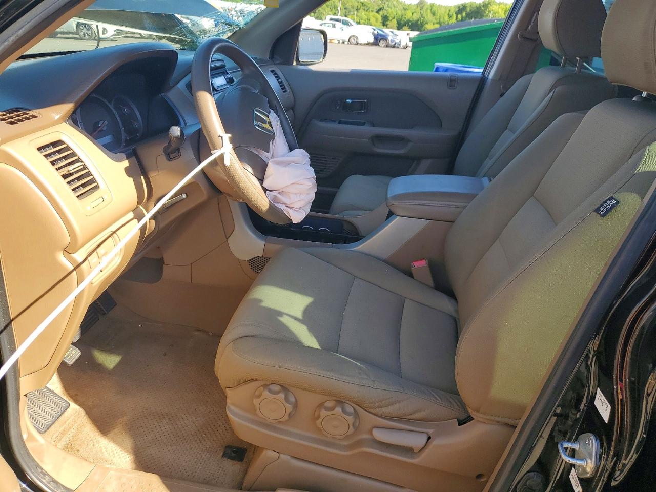 2007 Honda Pilot Lx Черный vin: 2HKYF18177H520553