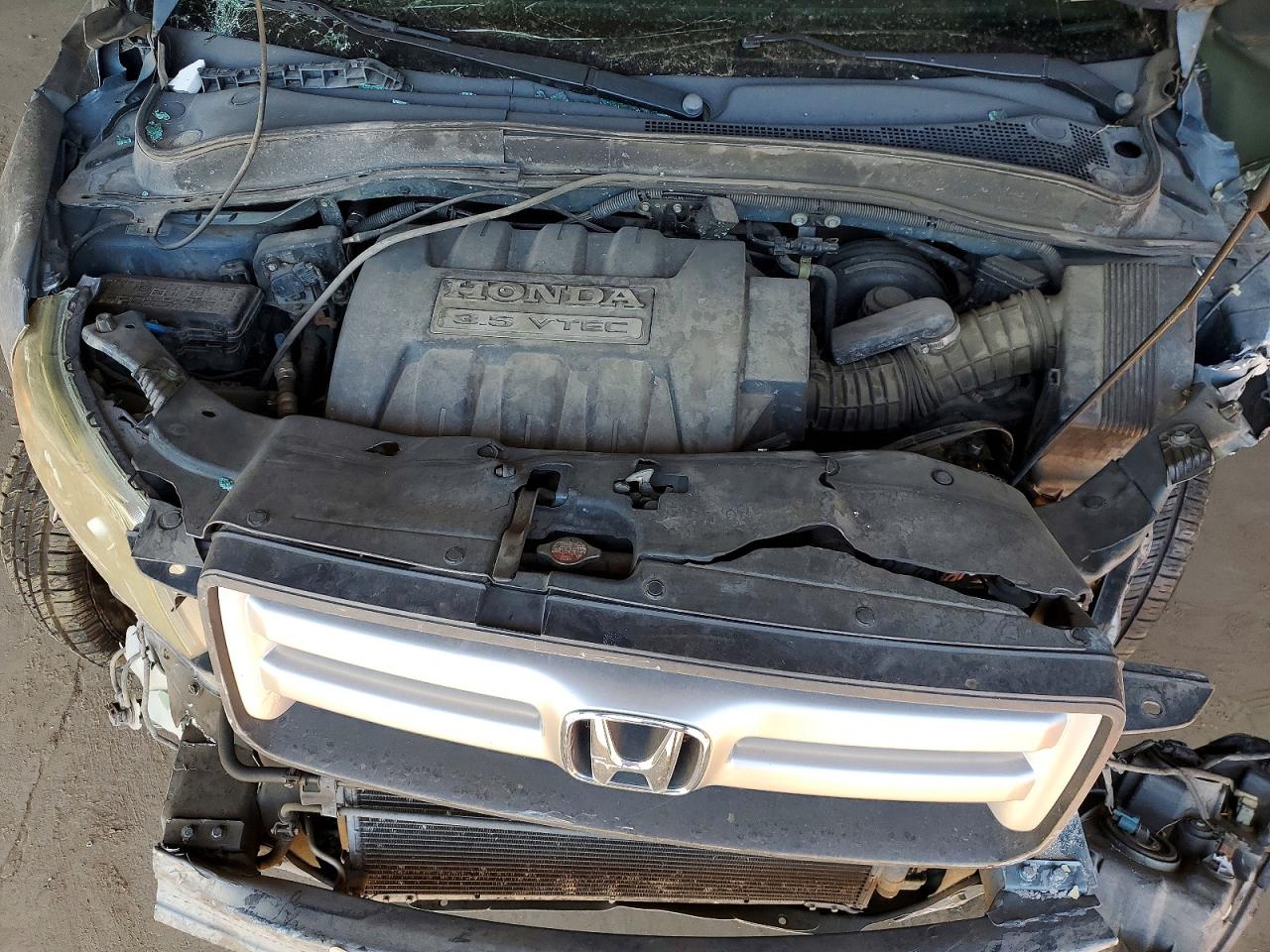 2007 Honda Pilot Lx Blue vin: 2HKYF18187H501171