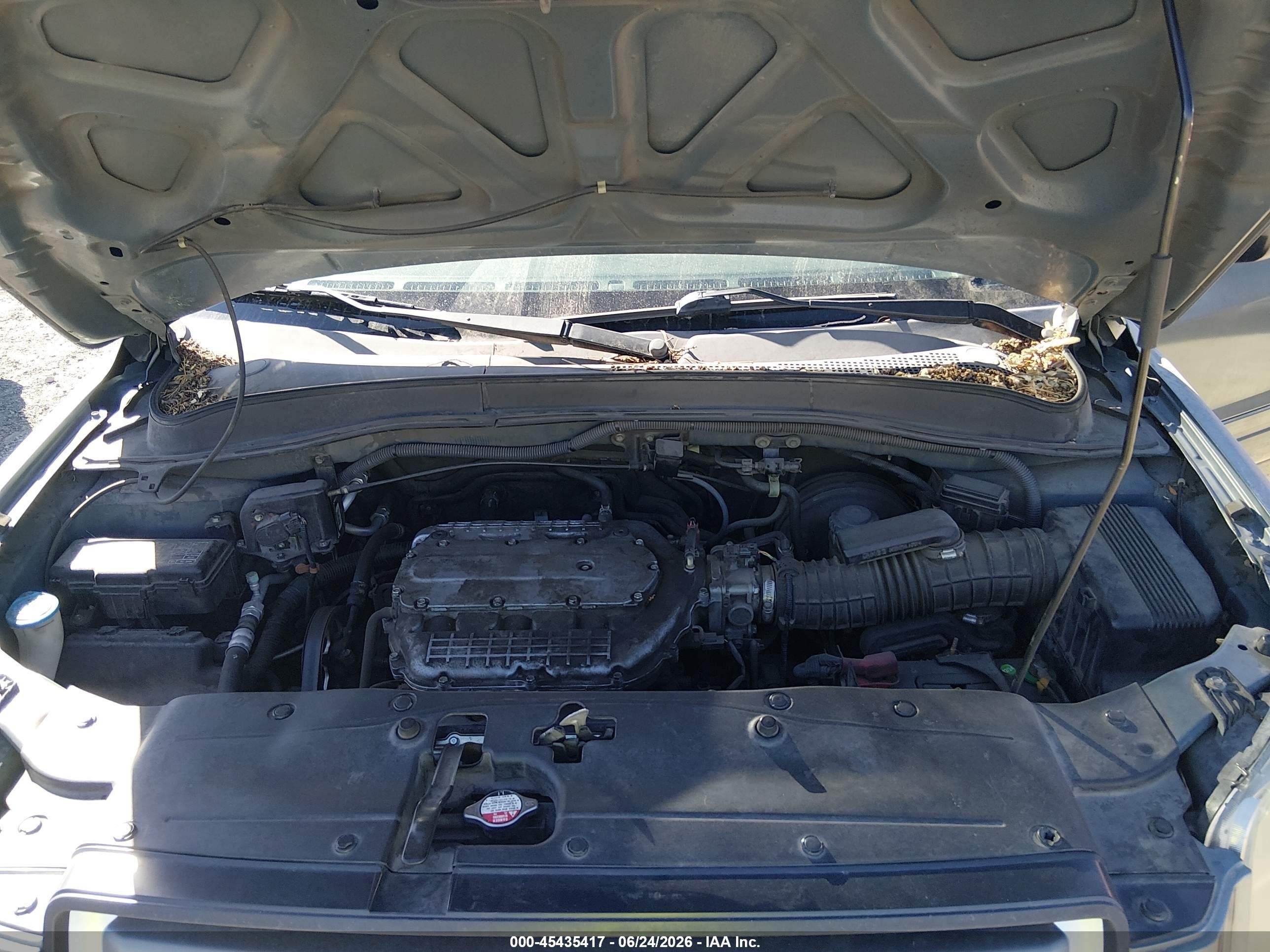2007 Honda Pilot Lx Blue vin: 2HKYF18187H527544