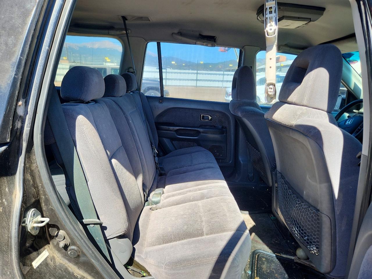2003 Honda Pilot Lx Black vin: 2HKYF18193H537607