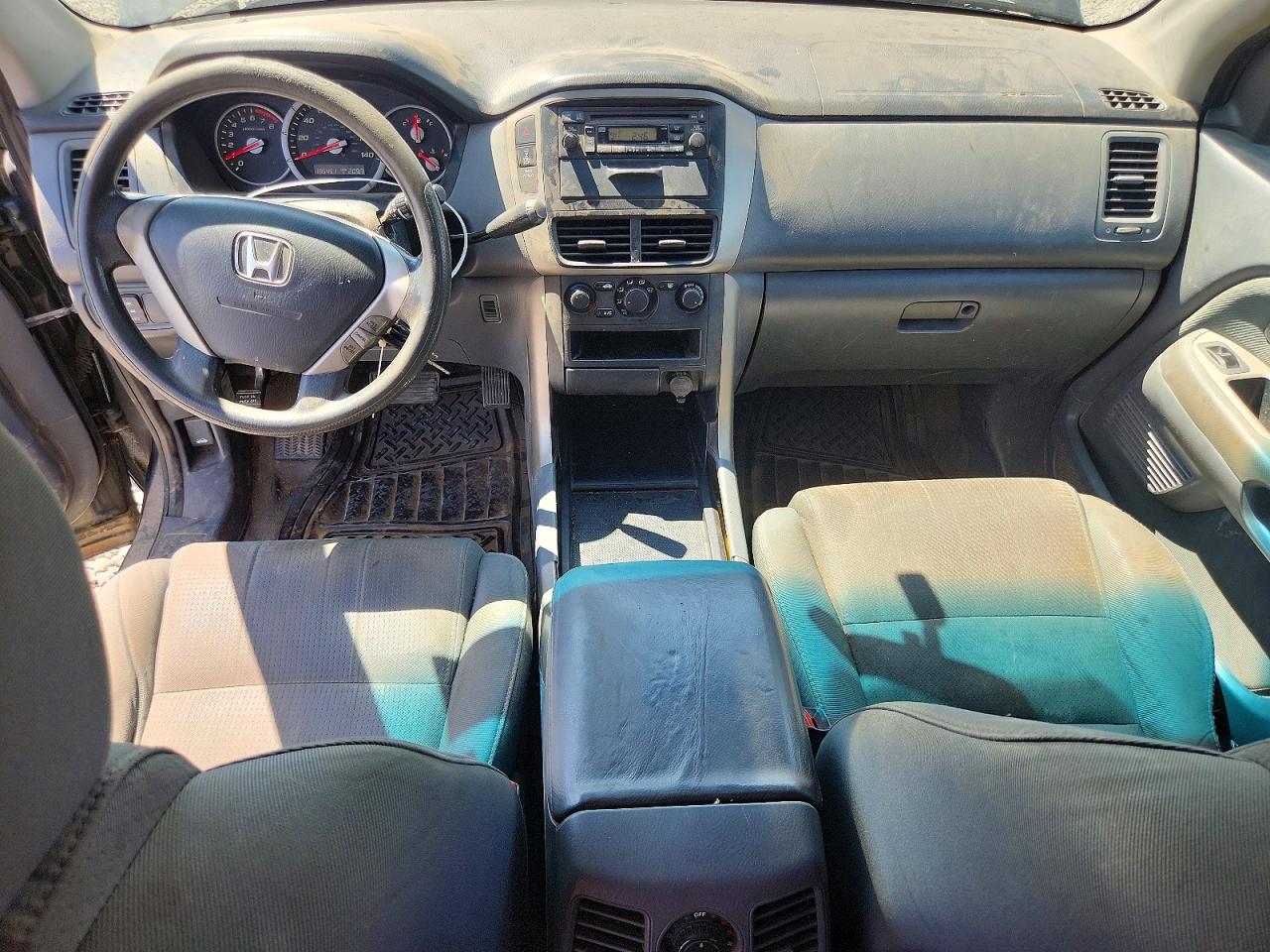 2006 Honda Pilot Lx Charcoal vin: 2HKYF18196H512937