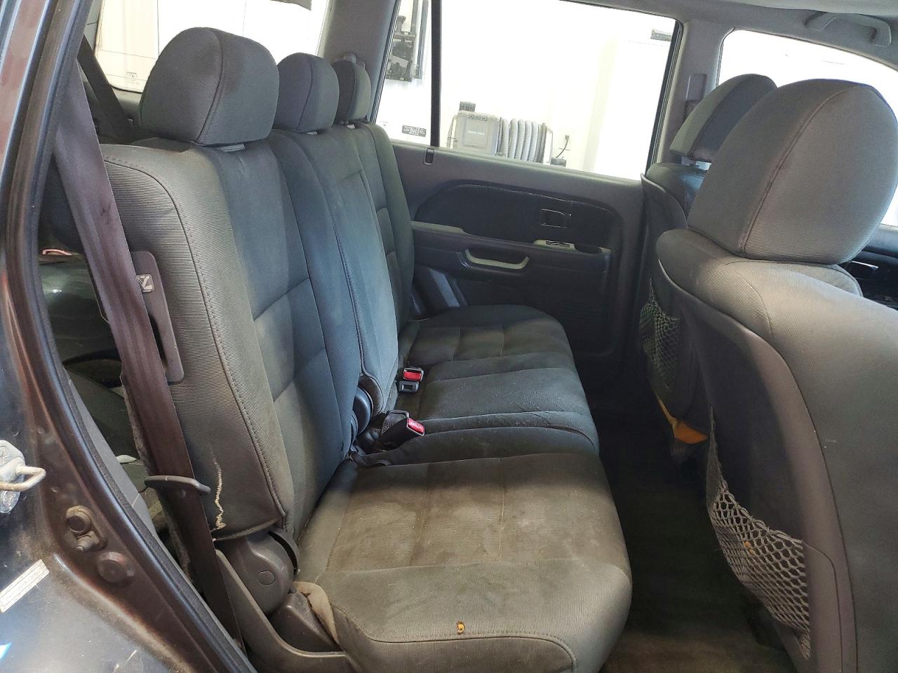 2007 Honda Pilot Lx Gray vin: 2HKYF18197H531960