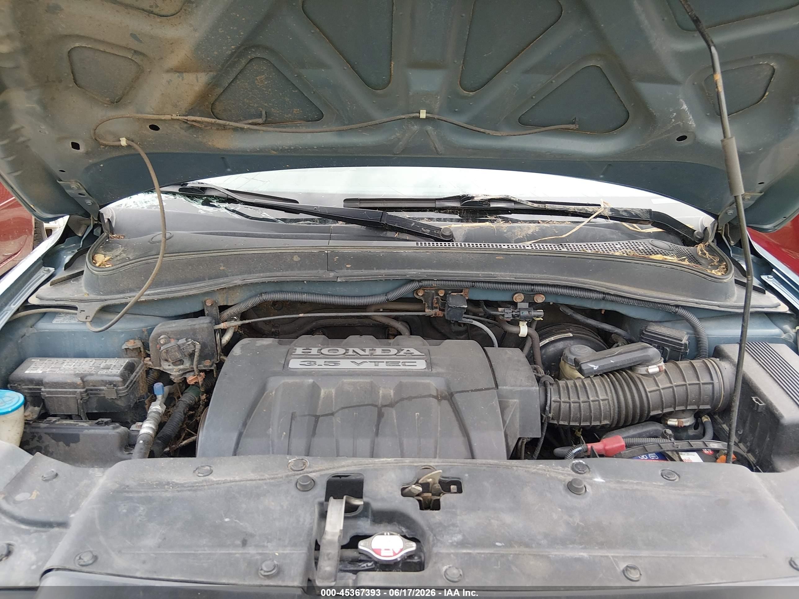 2006 Honda Pilot Lx Синий vin: 2HKYF181X6H524112