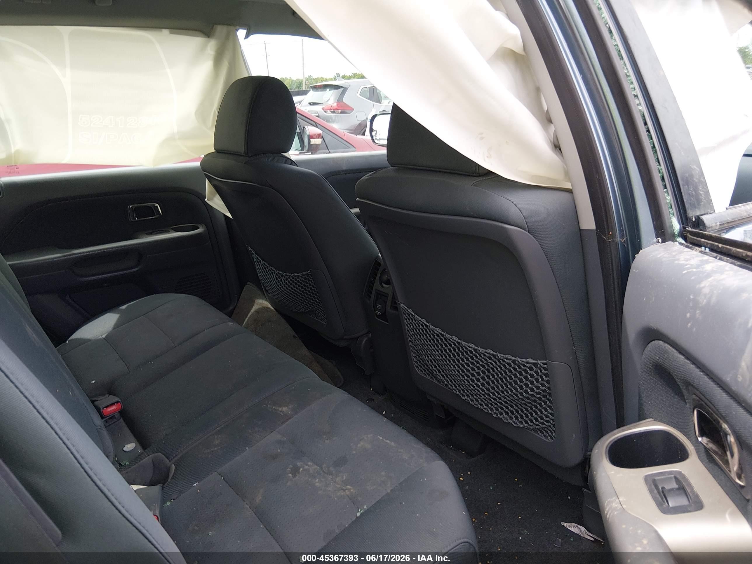 2006 Honda Pilot Lx Синий vin: 2HKYF181X6H524112