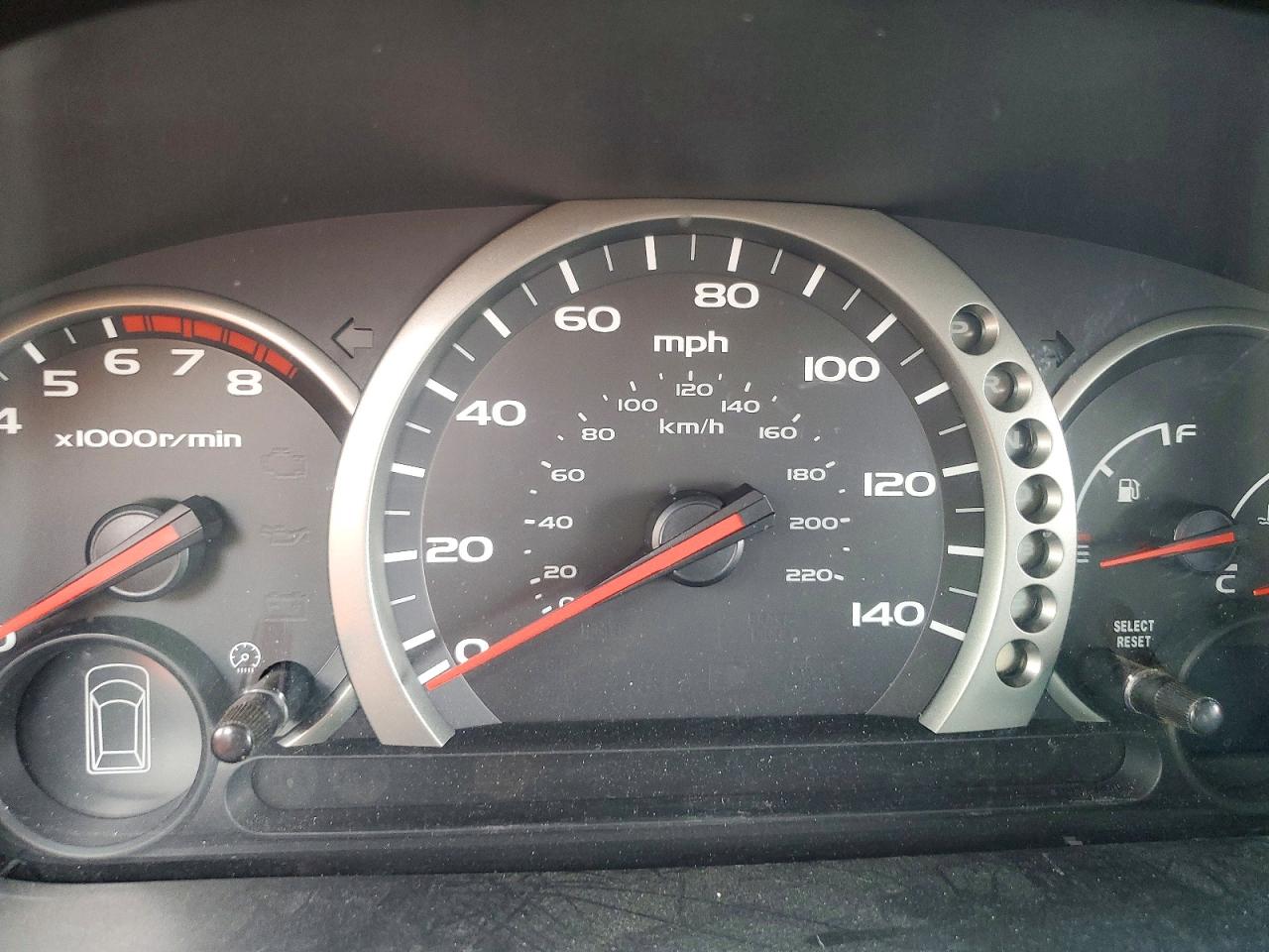 2003 Honda Pilot Ex Red vin: 2HKYF18403H503968