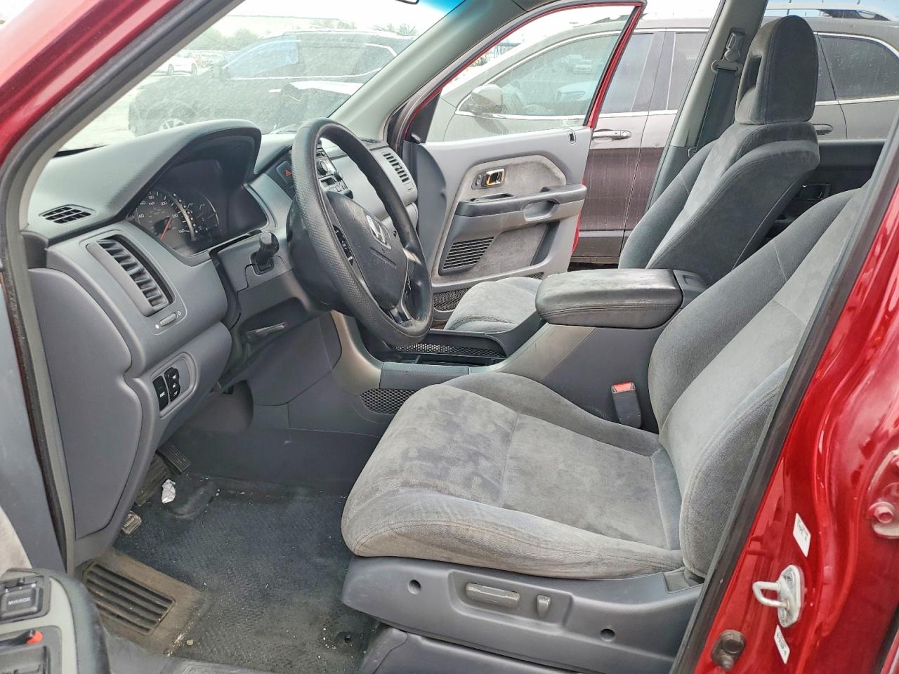 2003 Honda Pilot Ex Red vin: 2HKYF18403H503968