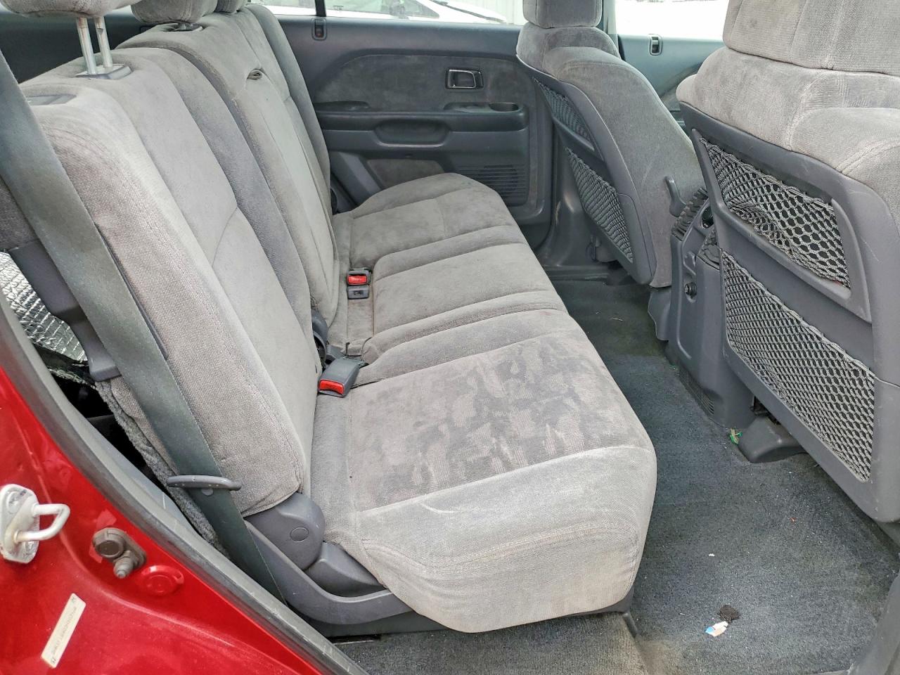 2003 Honda Pilot Ex Red vin: 2HKYF18403H503968
